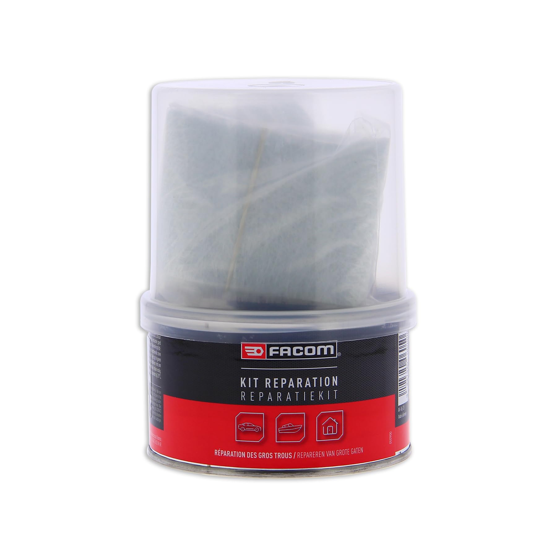 facom-006050-kit-de-reparaci-n-de-lunas-resina-mate-vidrio-250-g image 2