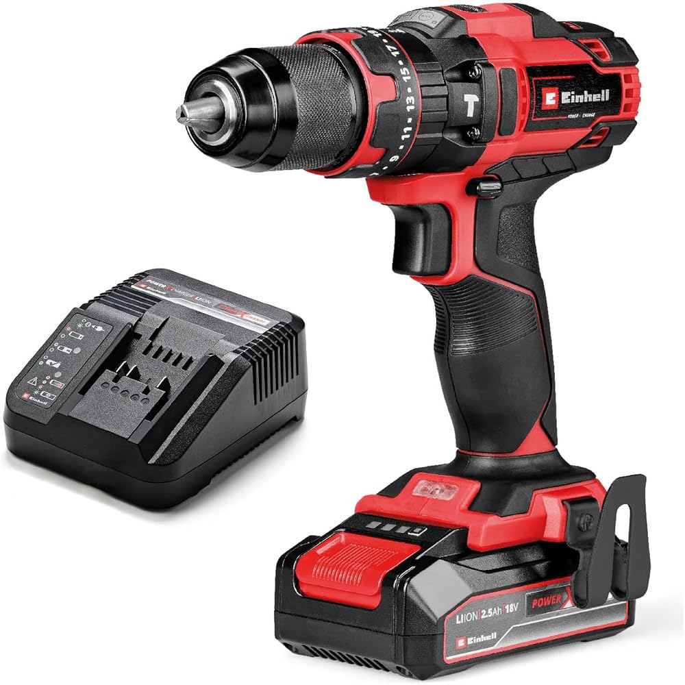 einhell-taladro-percutor-con-bater-a-te-cd-18-44-li-i-power-x-change-18v-44-nm-p image 1