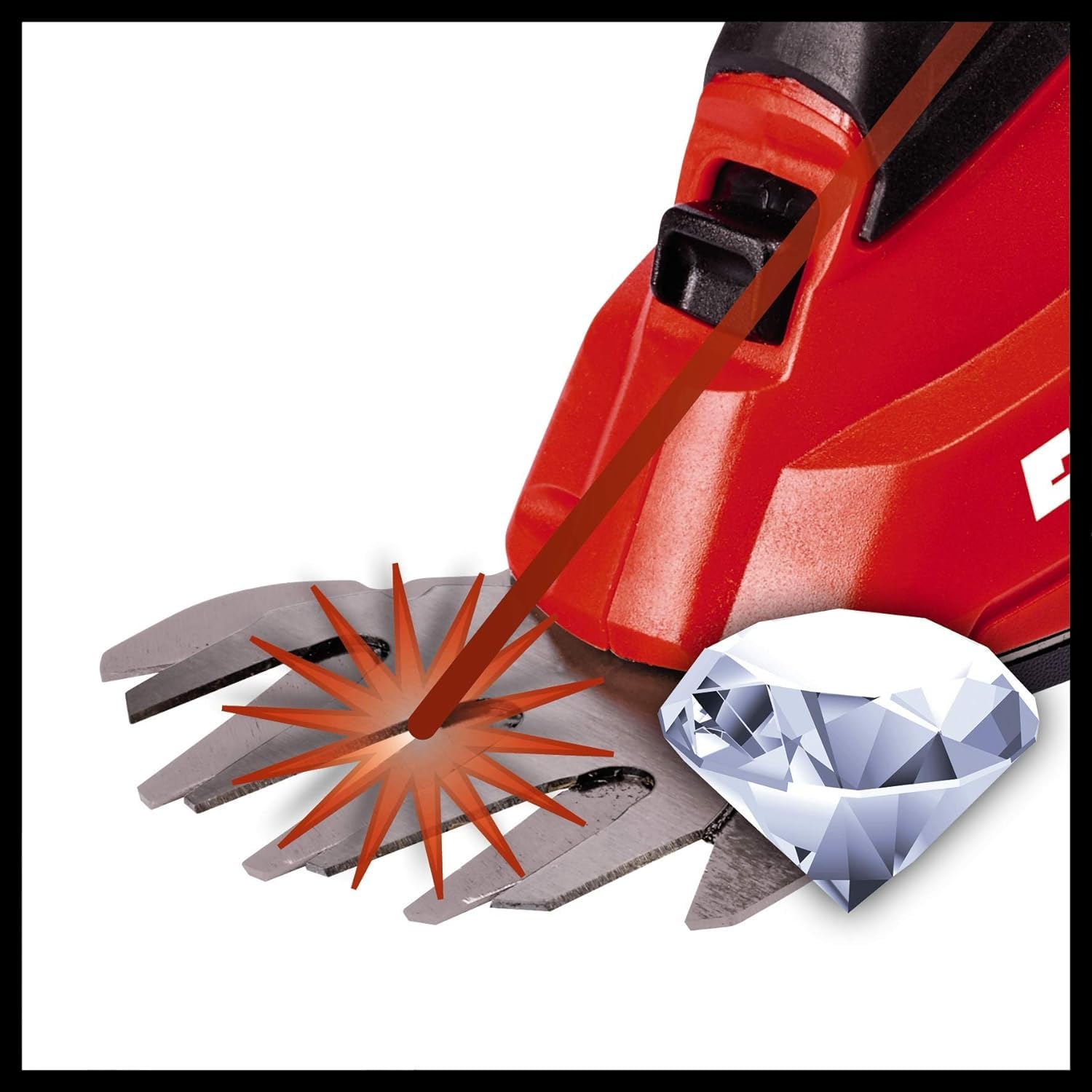 einhell-tijera-de-c-sped-y-arbustos-gc-cg-18-li-solo-18v-2-cuchillas image 6