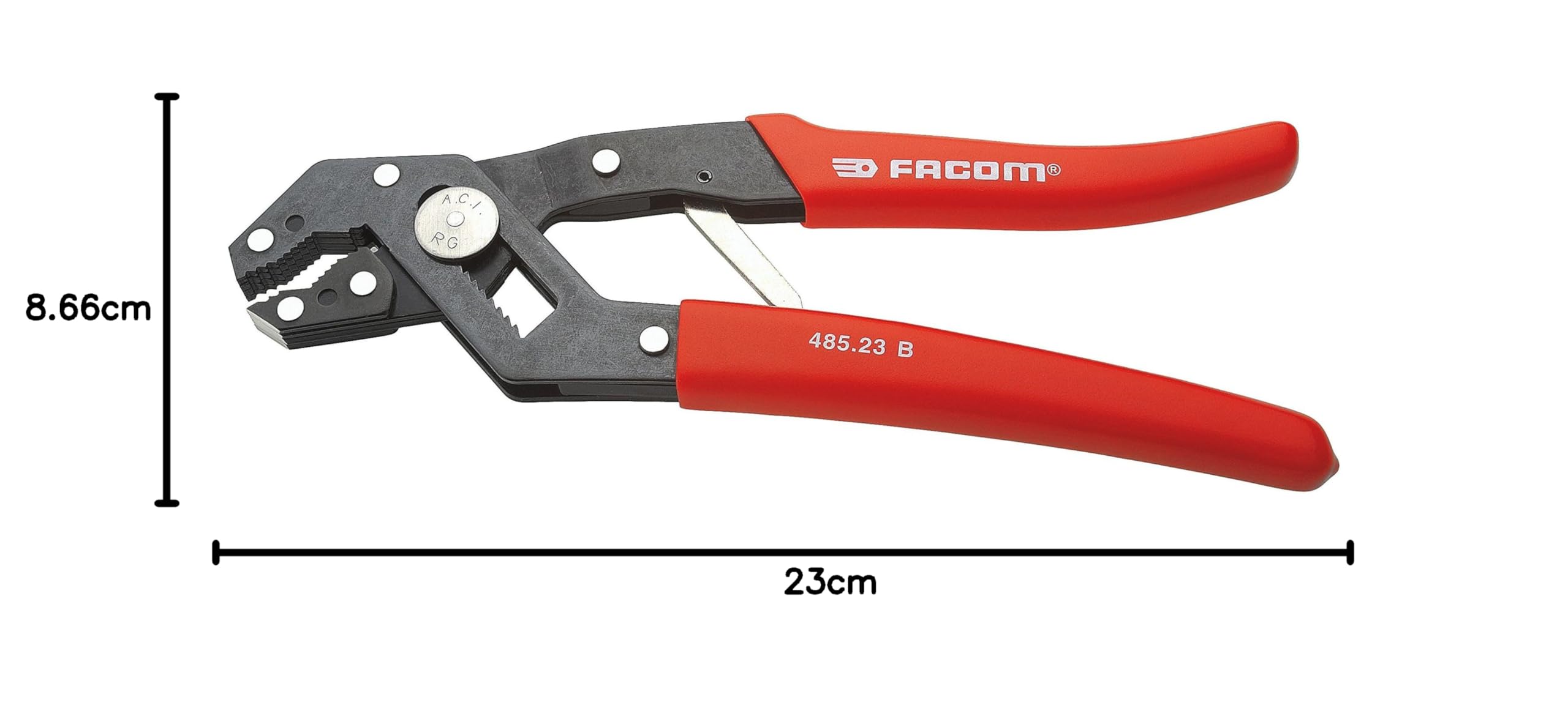 facom-alicates-multitoma-autom-ticos-485-23-23-cm-apertura-autom-tica-con-una-ma image 2