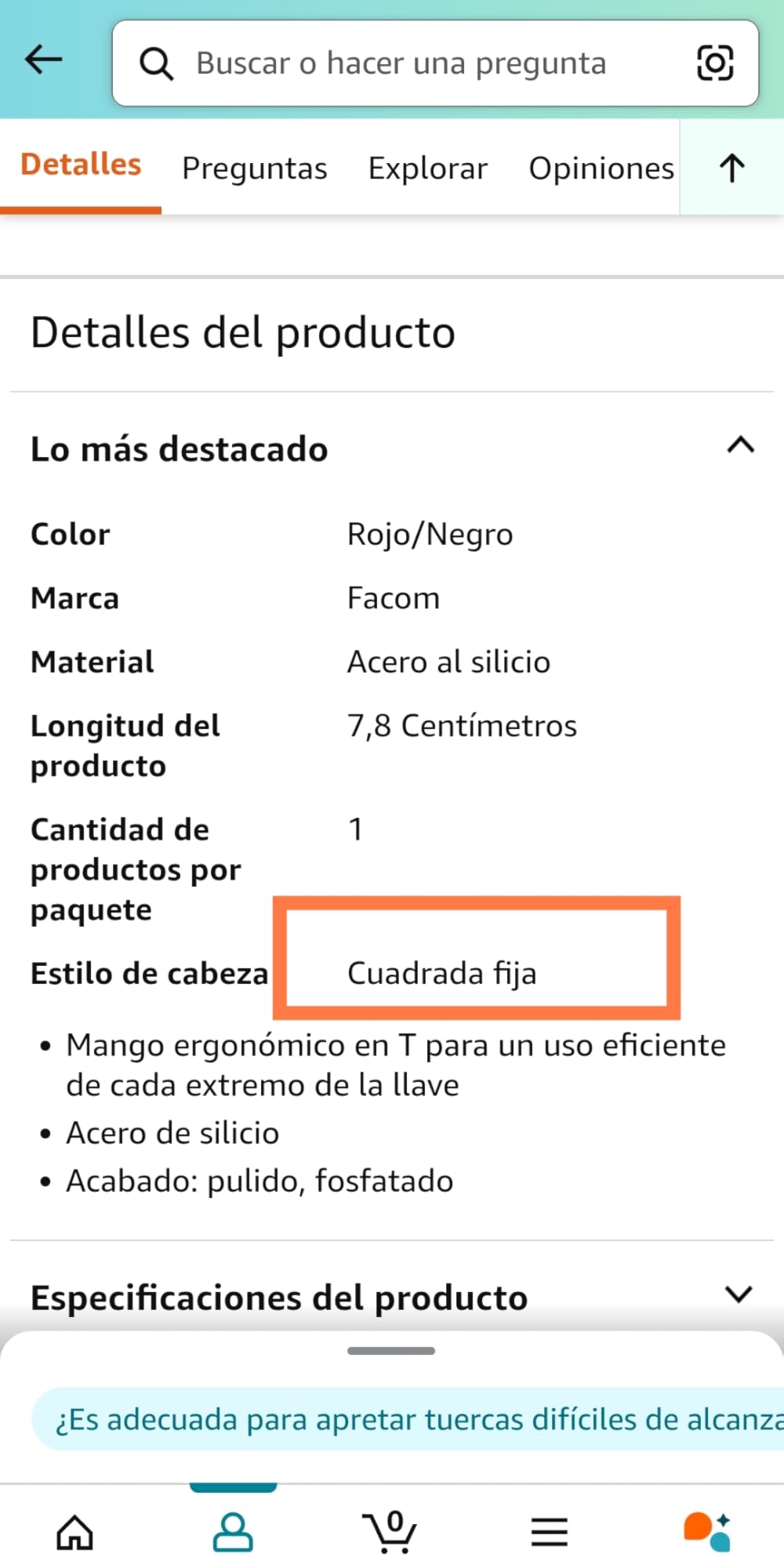 Genial para espacios estrechos