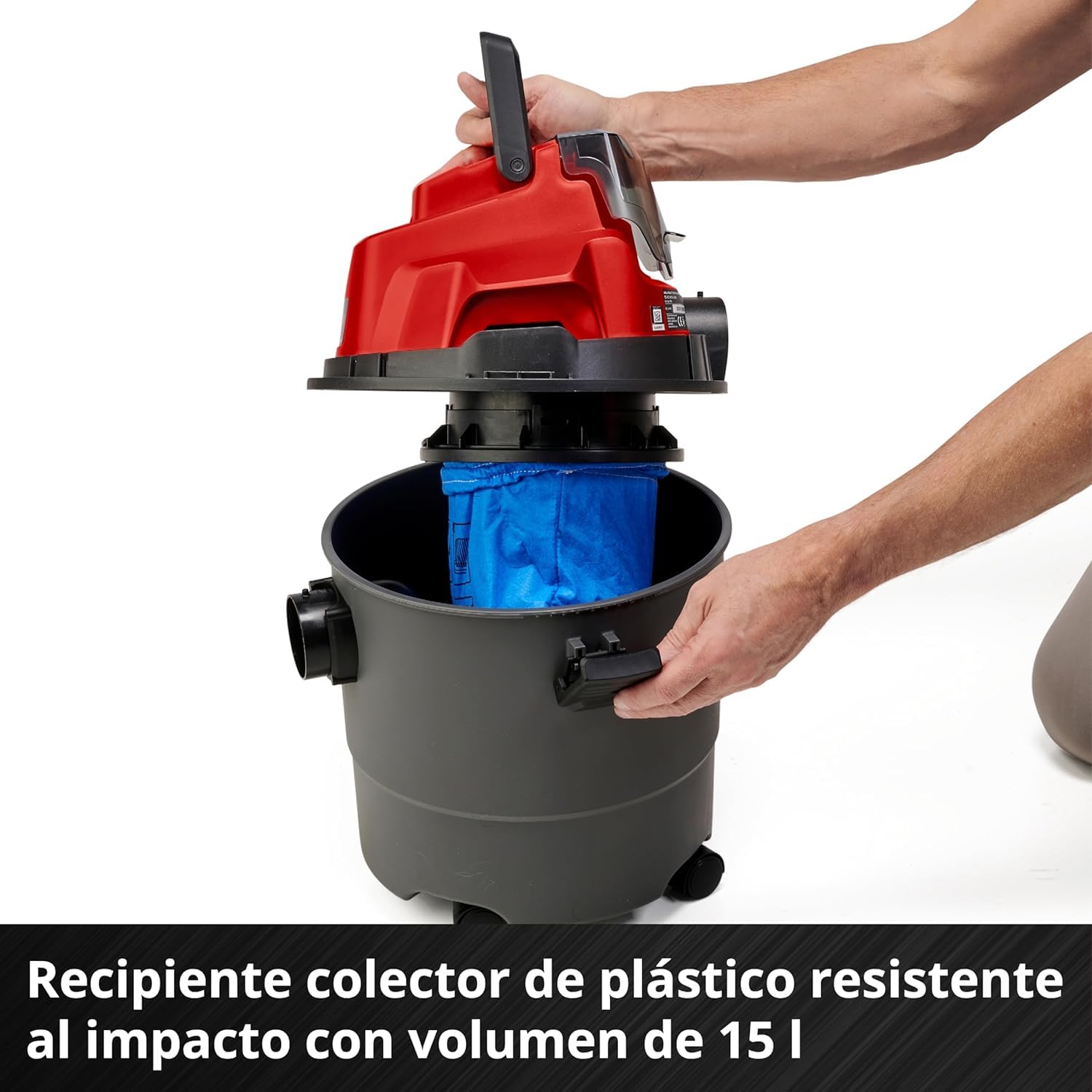 einhell-aspirador-en-seco-y-h-medo-tc-vc-18-15-li-solo-power-x-change-18v-15l image 6