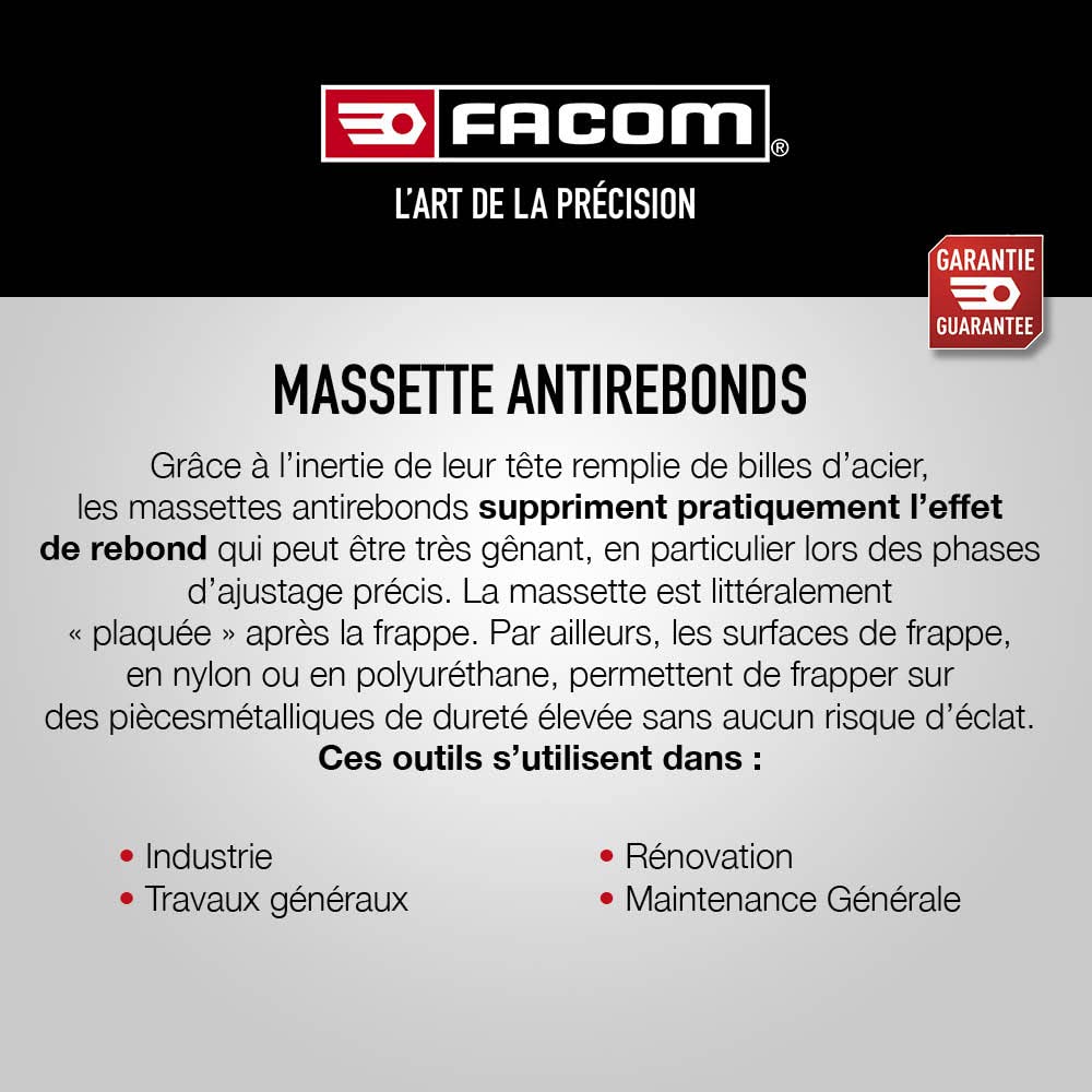 facom-maceta-sin-rebote-intercambiable-40mm-detectable-en-oscuridad-mango-de-fib image 7