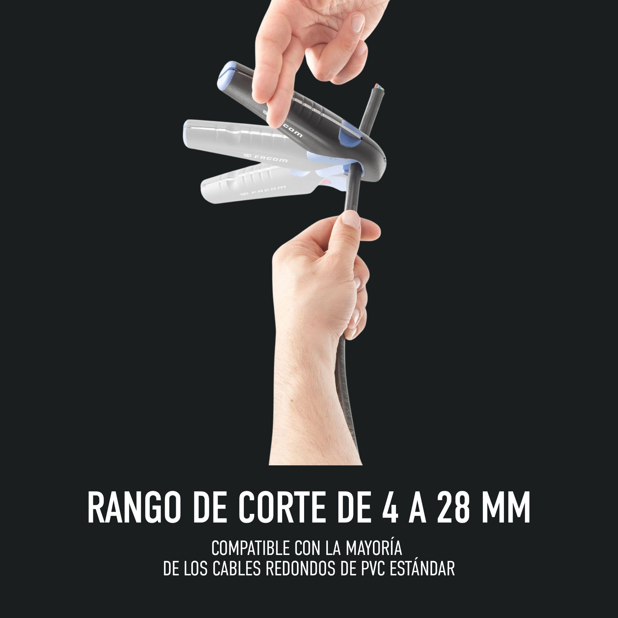 facom-872271-pelacables-multifunci-n-con-gatillo-cuerpo-de-zamac-cuchilla-auto-p image 5