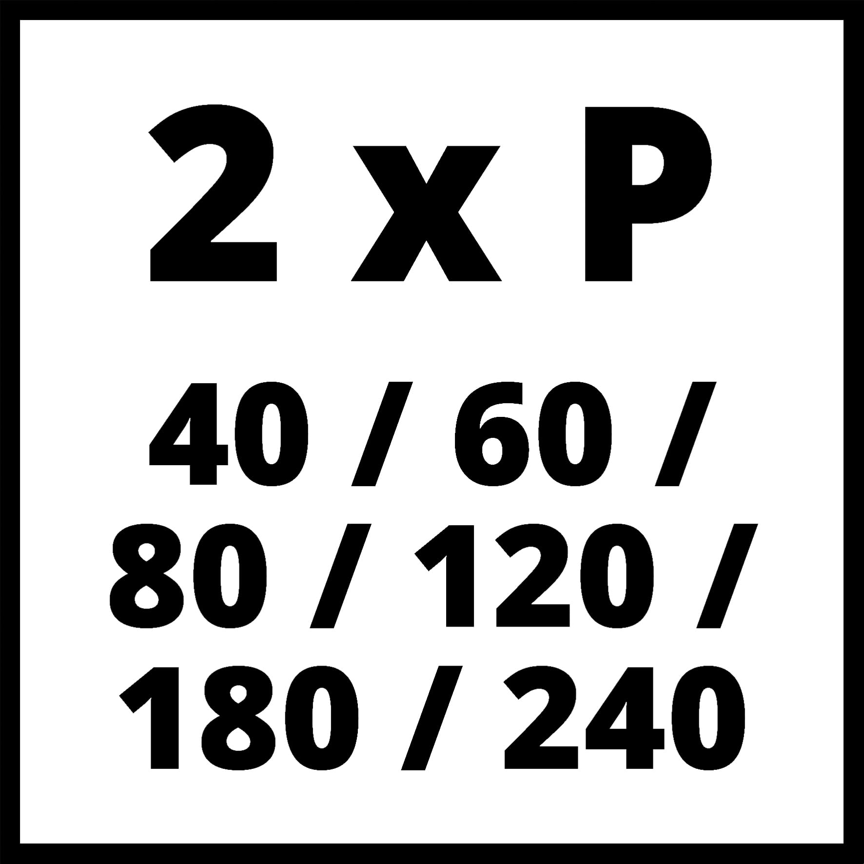 einhell-set-de-papeles-de-lija-12x-132x80mm-grano-p40-p240 image 4