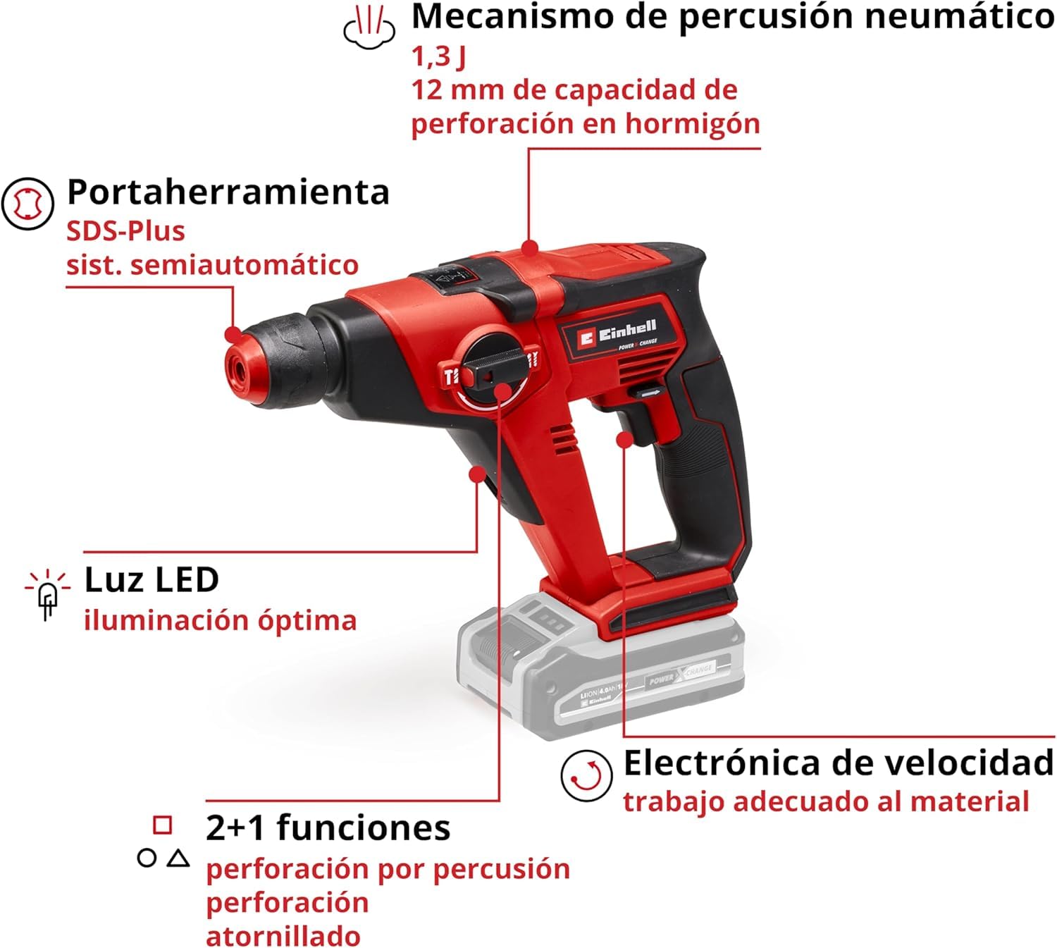 einhell-te-hd-18-12-li-martillo-perforador-con-bater-a-18v-power-x-change-solo image 3