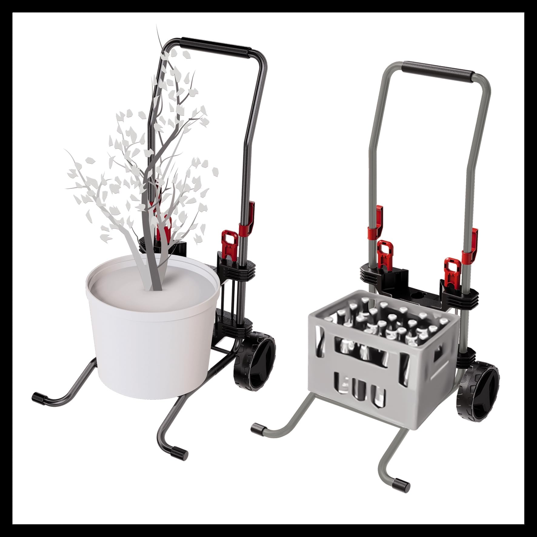 einhell-carro-portamanguera-y-transporte-para-ge-hr-18-30-li-con-saco-de-residuo image 5