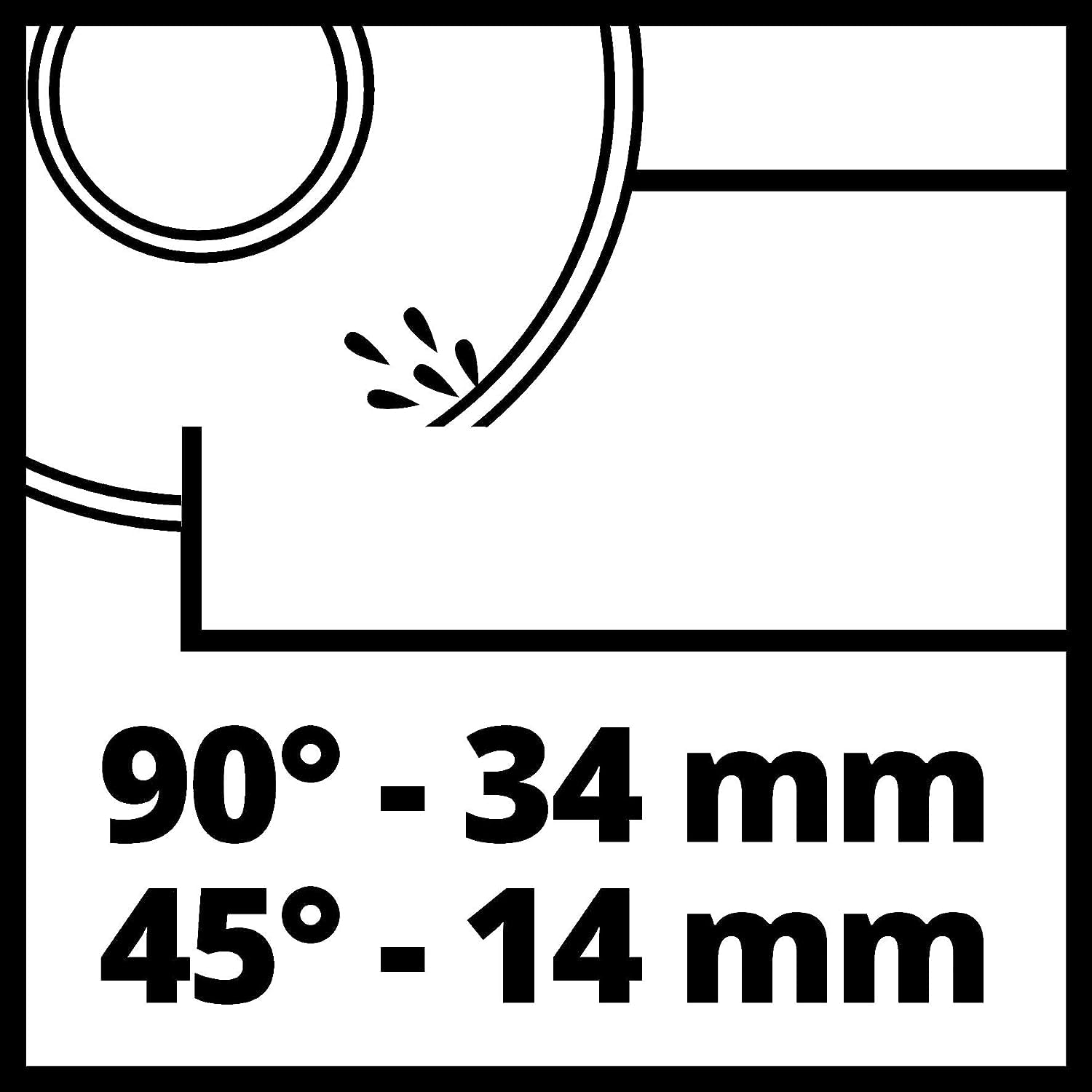 einhell-cortadora-de-azulejos-tc-tc-800-800-w-corte-diamante-180-mm-mesa-acero-i image 8