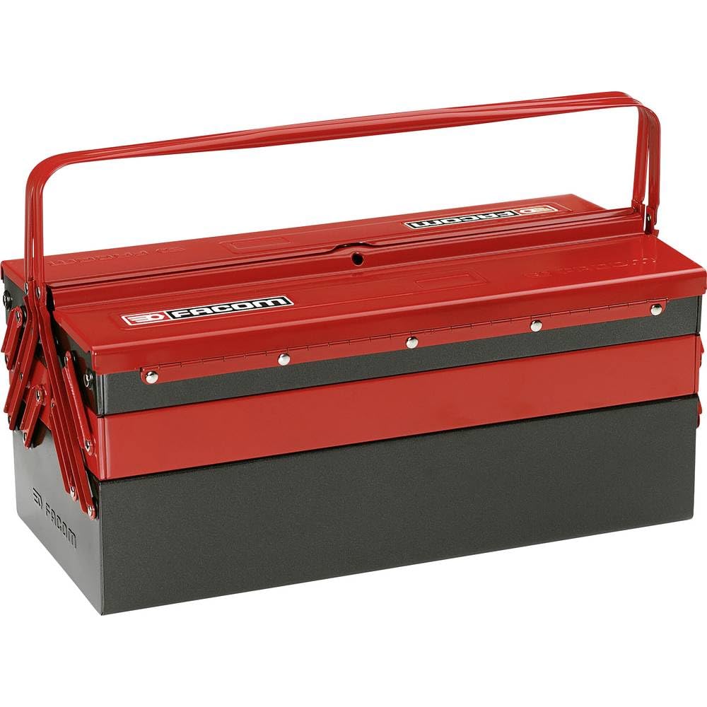 facom-caja-met-lica-de-herramientas-de-5-compartimentos-47-cm-robusta-y-organiza image 1