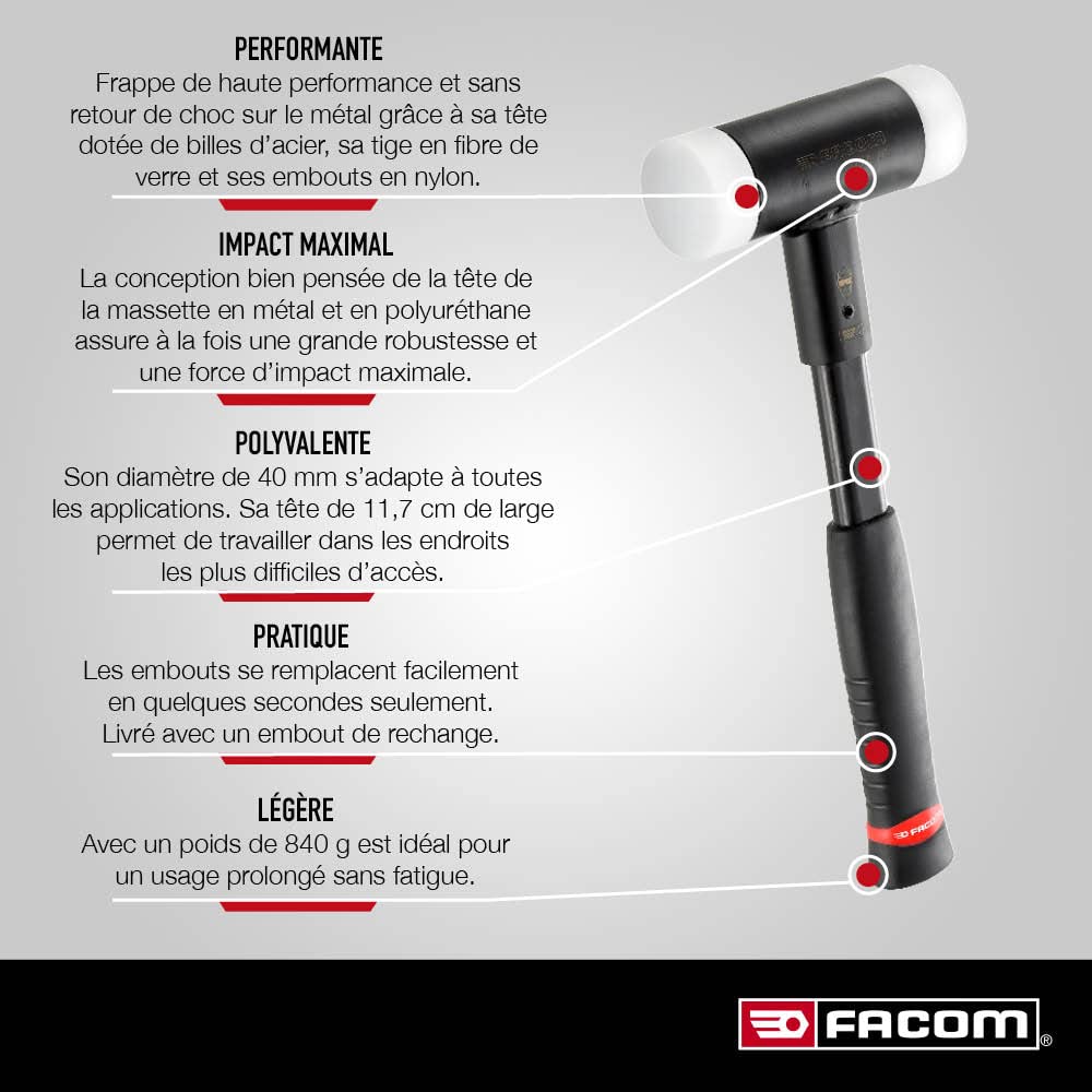 facom-maceta-sin-rebote-intercambiable-40mm-detectable-en-oscuridad-mango-de-fib image 5