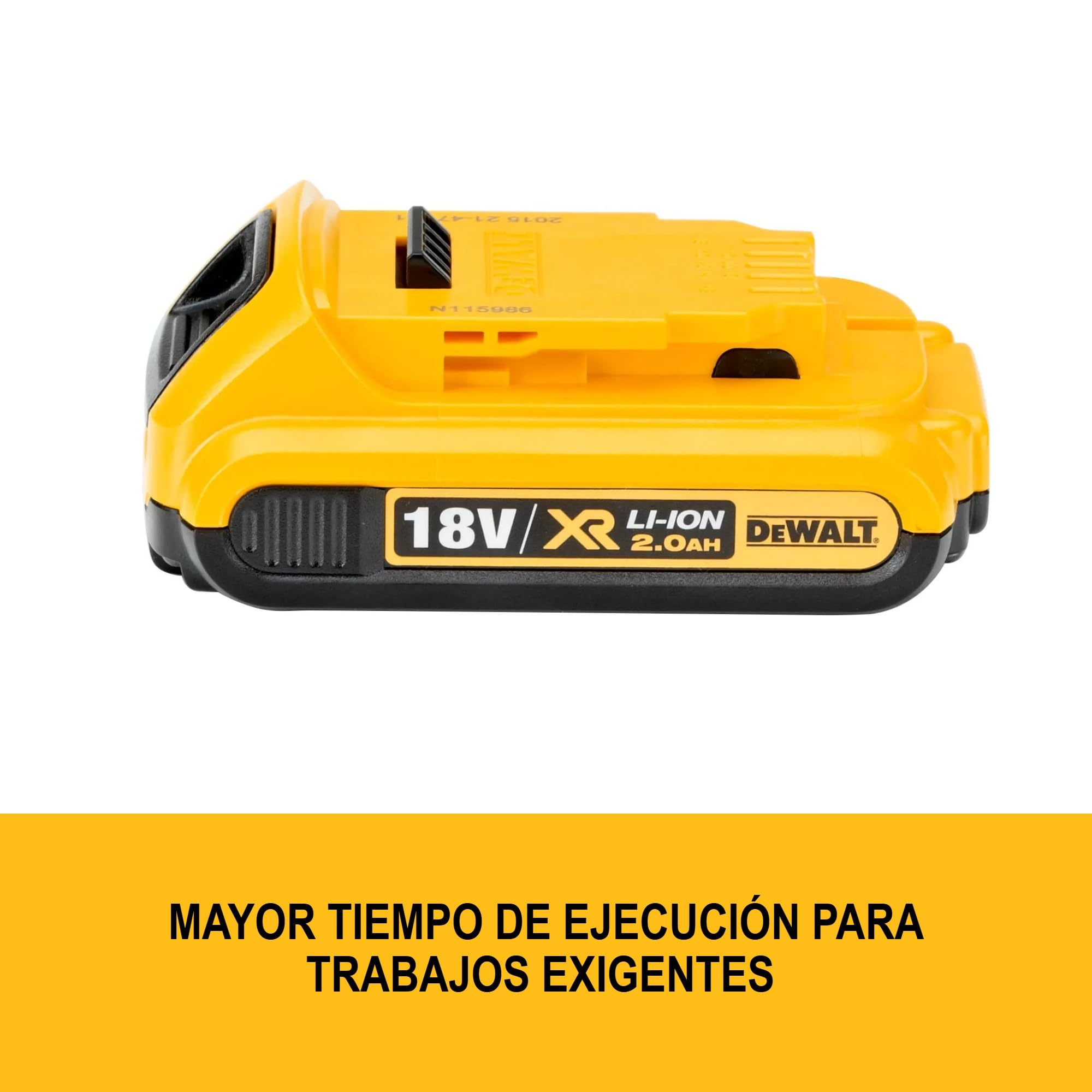 dewalt-bater-a-xr-18v-2-0ah-dcb183-con-indicador-led-compatible-con-sistema-xr-p image 2