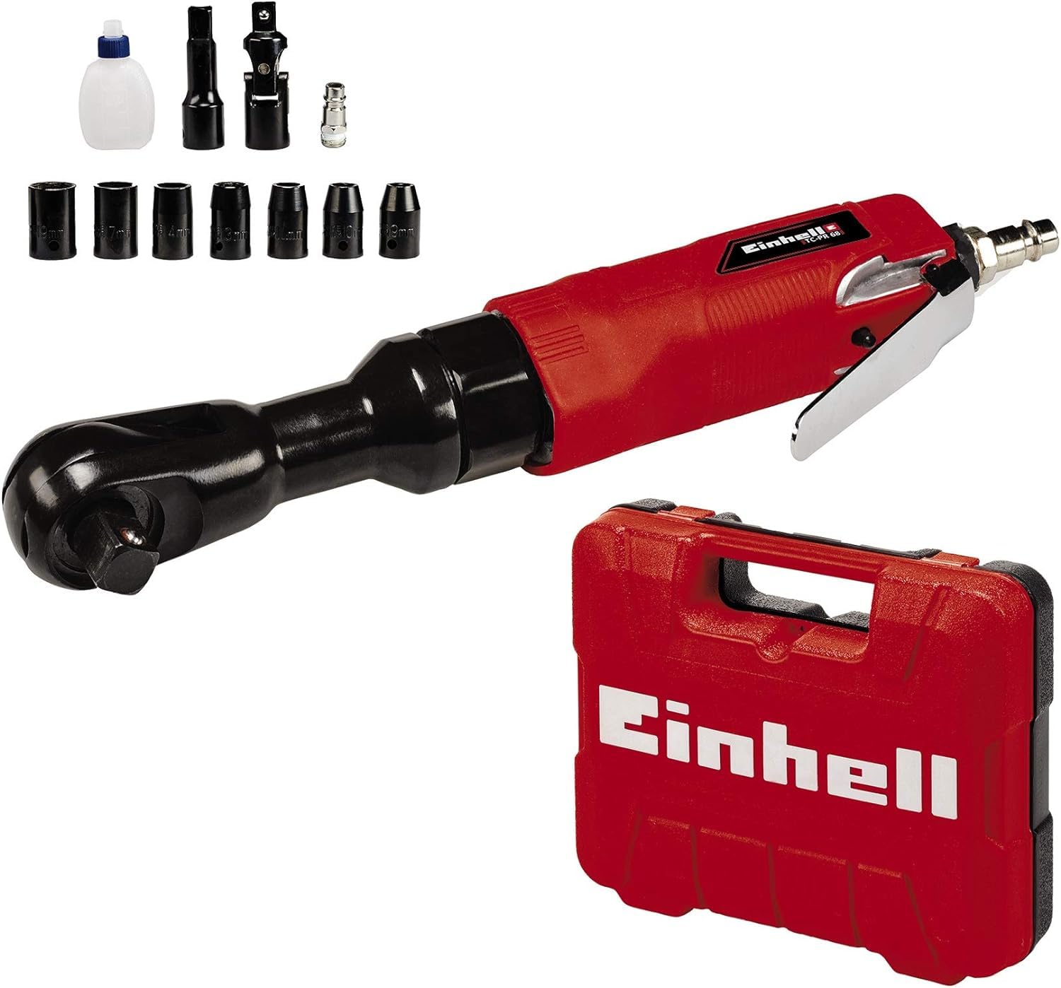 einhell-atornillador-de-trinquete-neum-tico-tc-pr-68-68nm-incluye-7-dados-y-male image 1