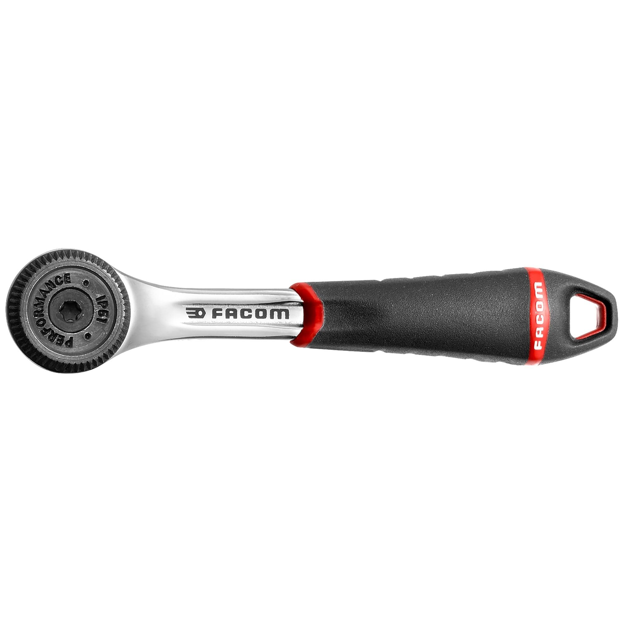 facom-trinquete-impermeable-de-potencia-1-4-r-161b-mango-ergon-mico-bi-material- image 2