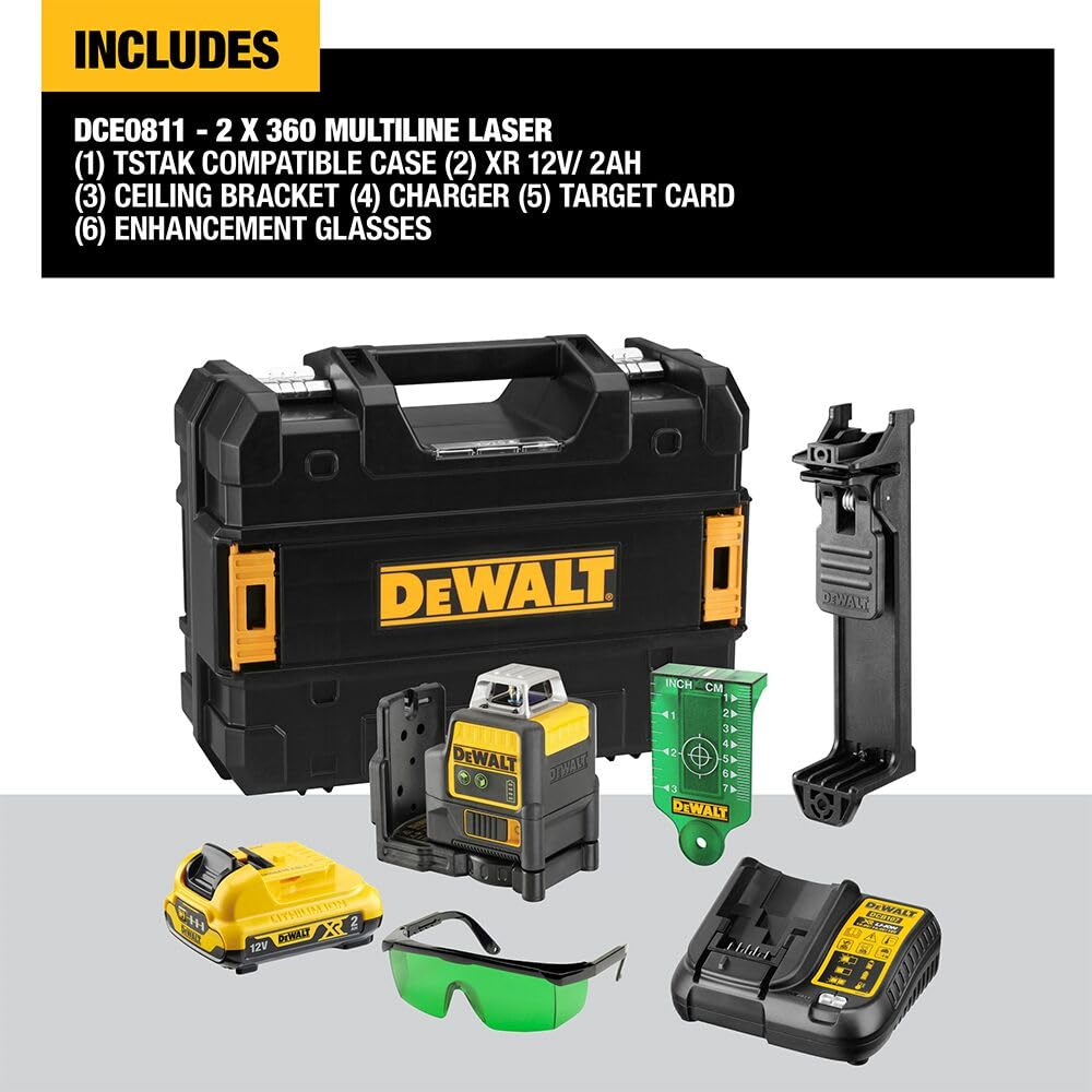nivel-l-ser-dewalt-dce0811d1g-qw-autonivelante-verde-2x360-12v-ip65-incl-bater-a image 2