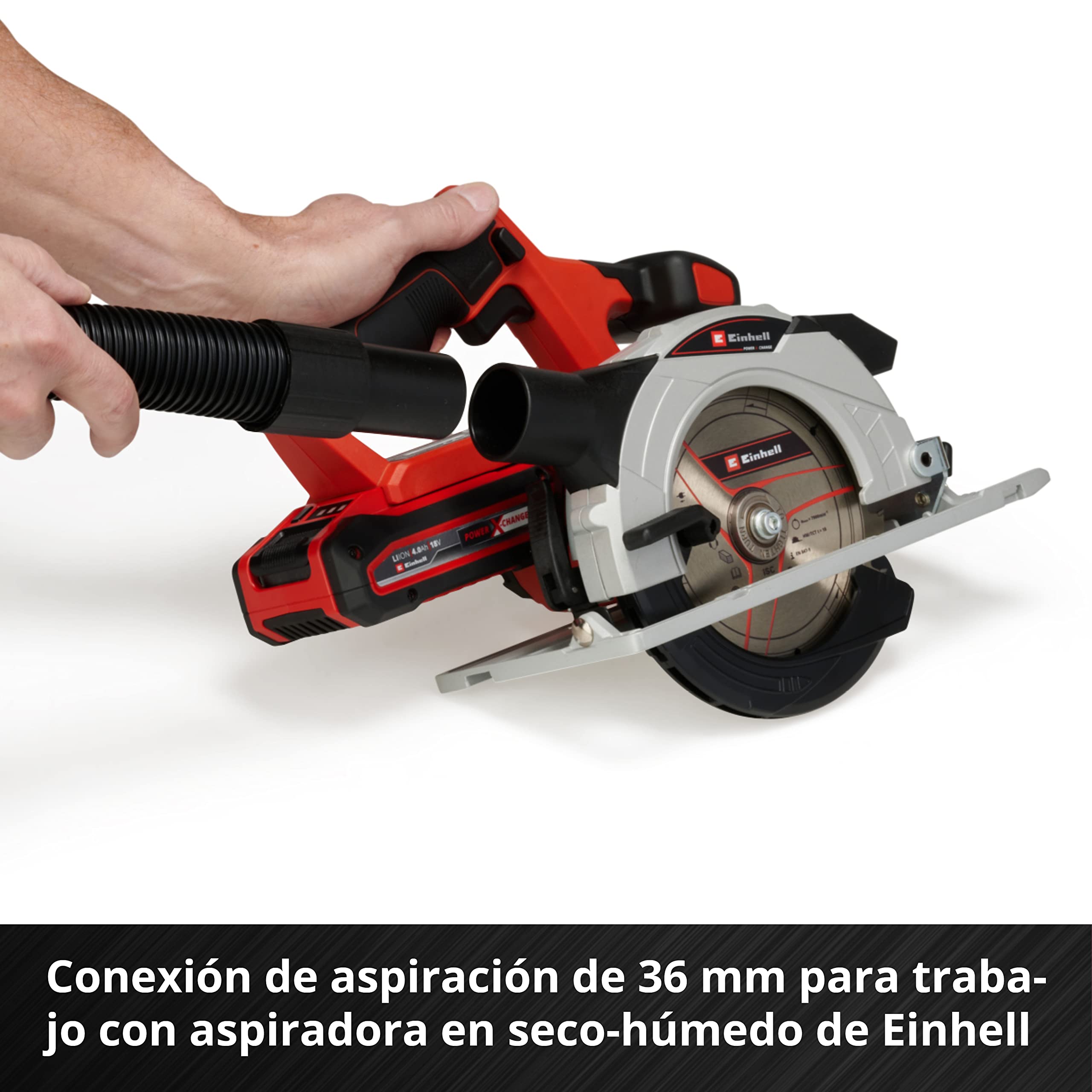 einhell-sierra-circular-te-cs-18-150-li-solo-18v-150mm-profundidad-de-corte-48mm image 6