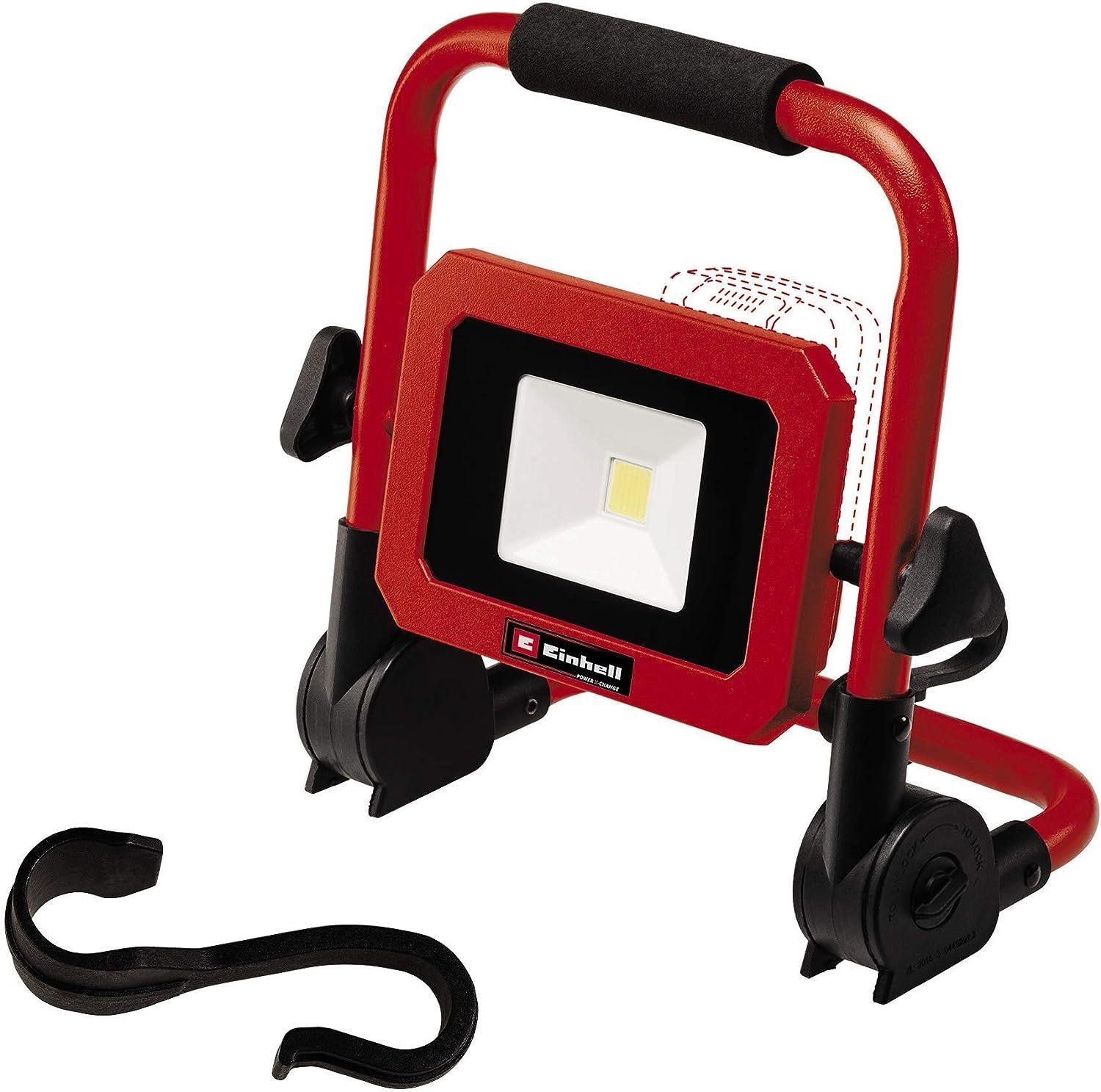 einhell-linterna-led-tc-cl-18-1800-li-18v-1800-l-menes-con-cabezal-giratorio-360 image 1