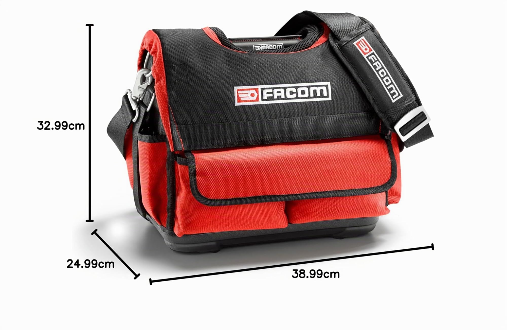 facom-bolsa-portaherramientas-bs-t14pb-34l-tejido-impermeable-1200d-asa-de-alumi image 8