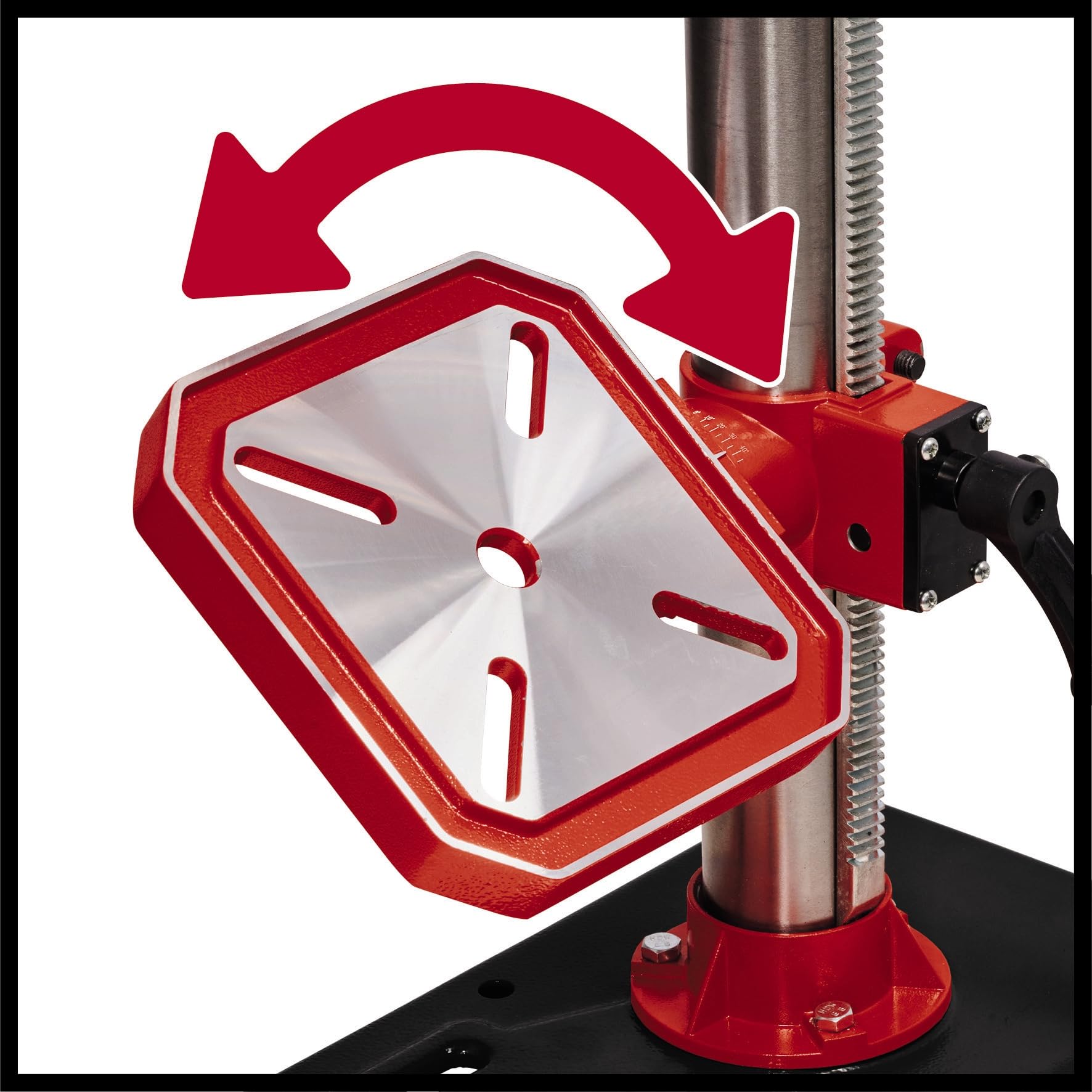 einhell-taladro-de-columna-tc-bd-630-1-630-w-12-velocidades-mesa-regulable-tope- image 5