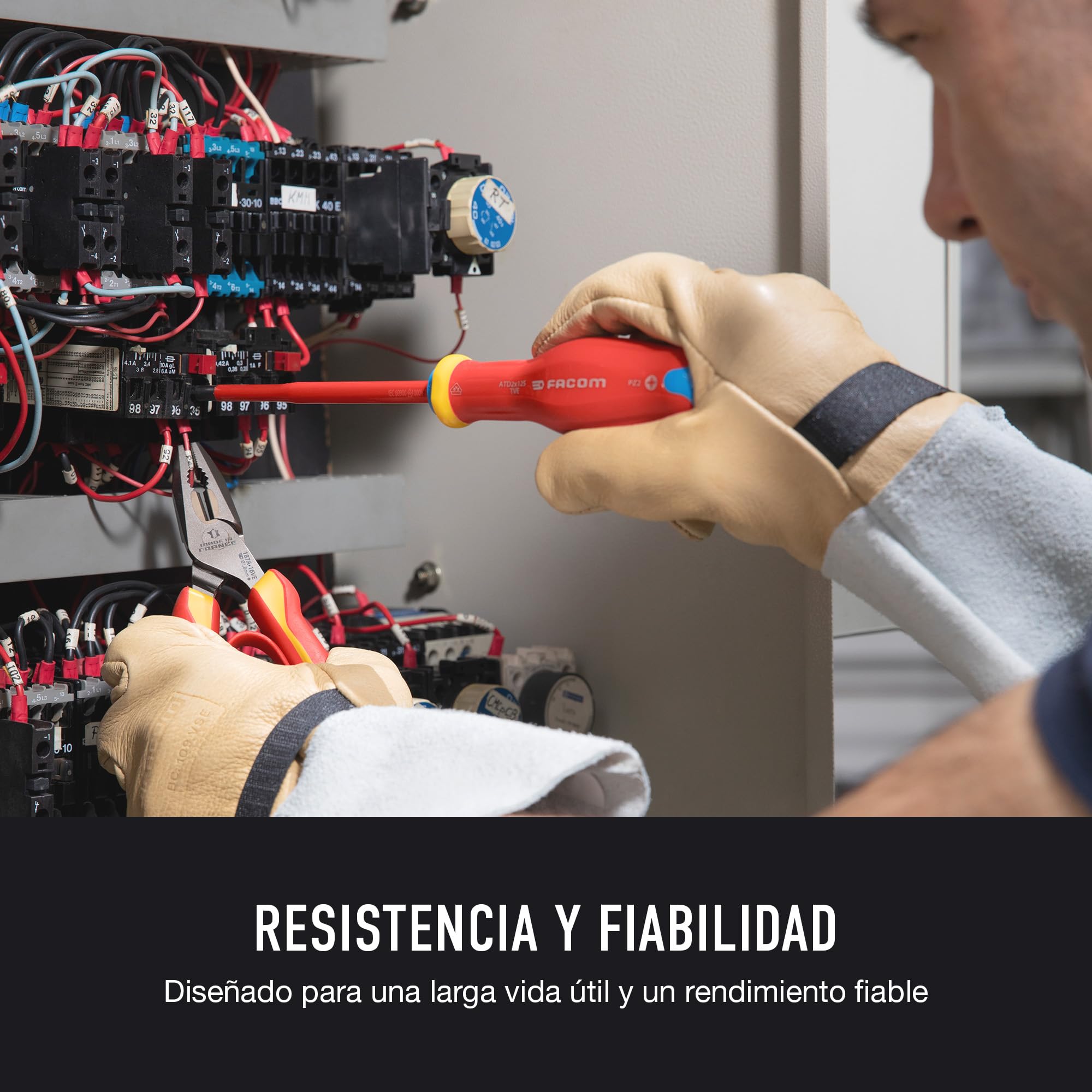 facom-at5ve-pb-juego-de-5-destornilladores-aislados-1000v-protwist-3-ranura-2-po image 5