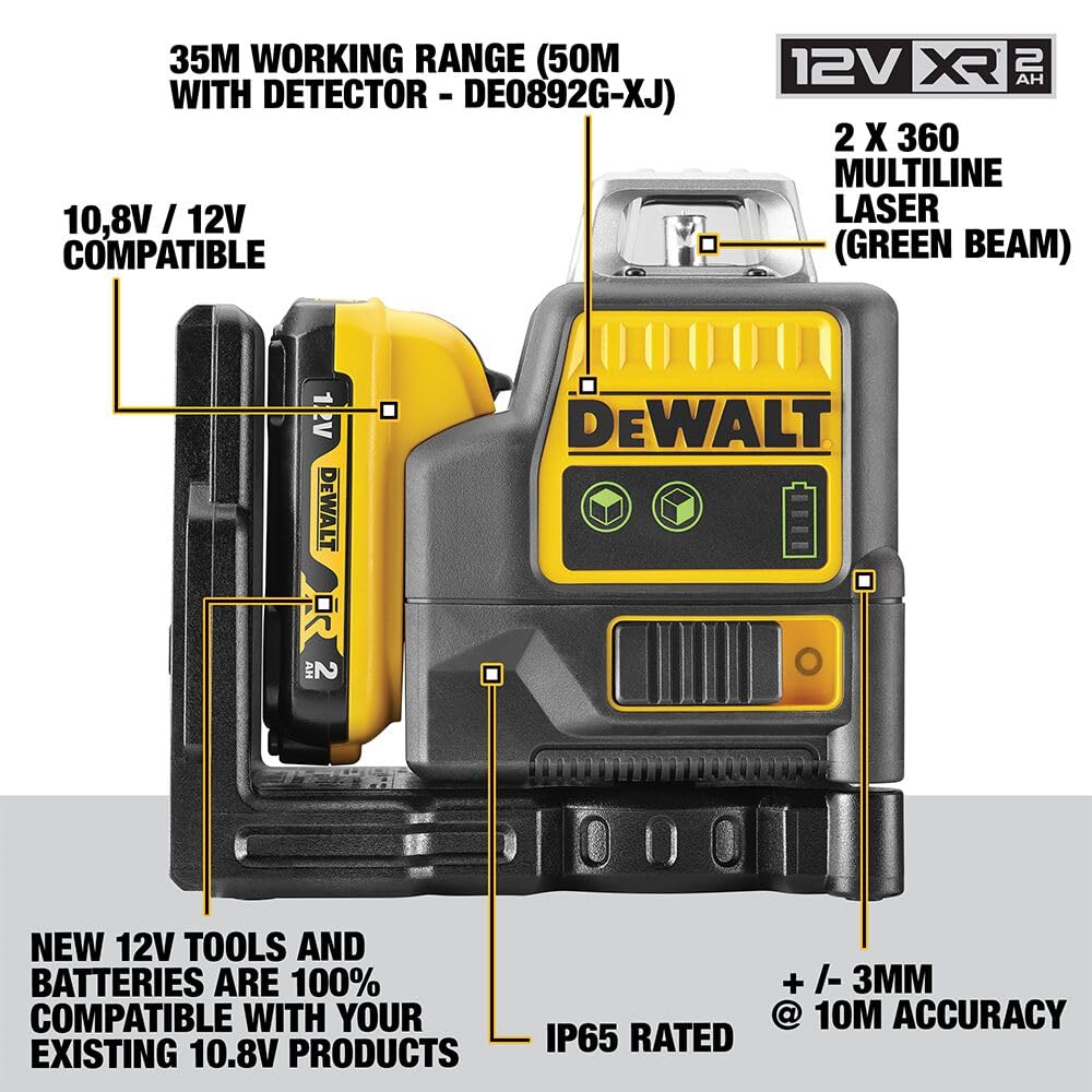 nivel-l-ser-dewalt-dce0811d1g-qw-autonivelante-verde-2x360-12v-ip65-incl-bater-a image 3