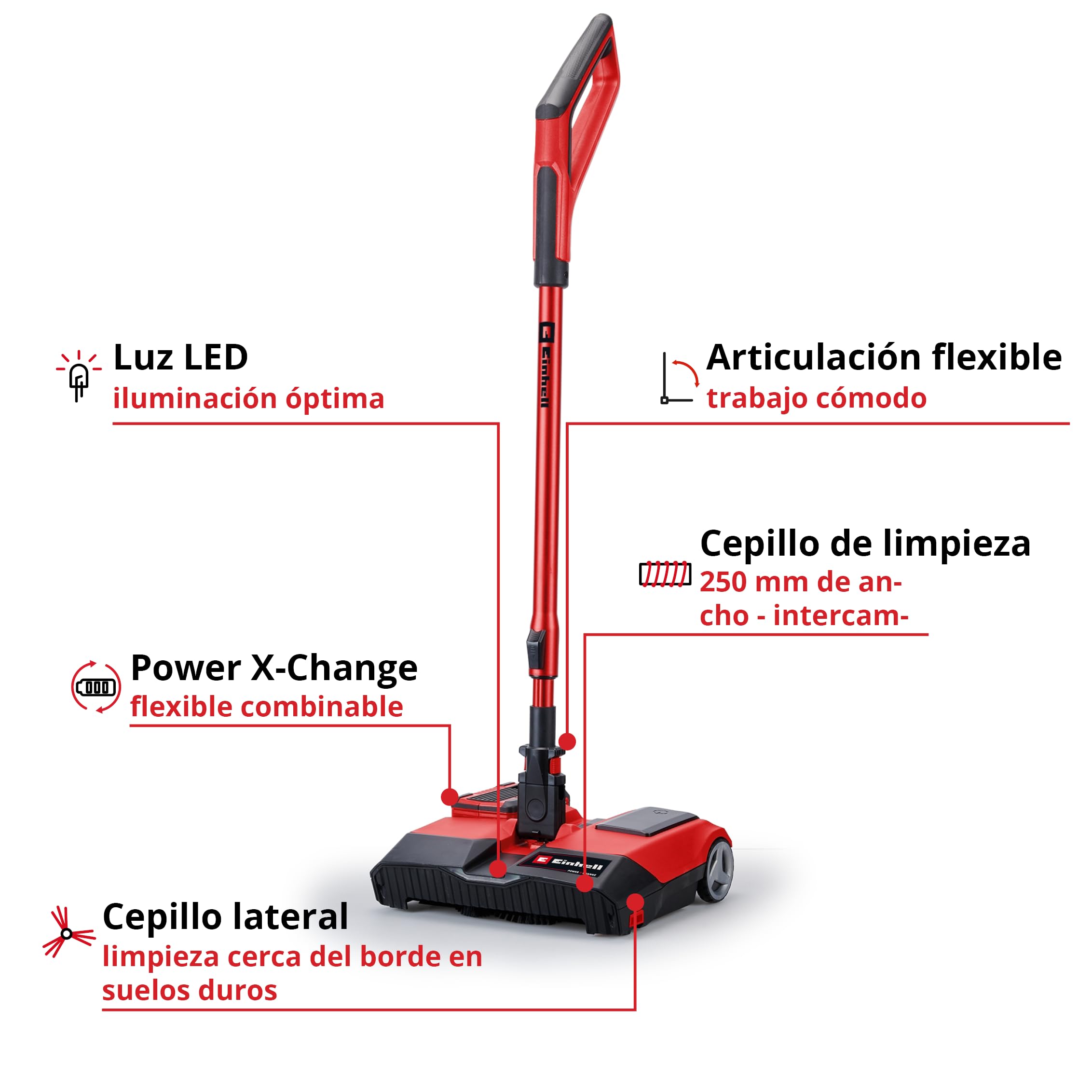 einhell-te-fs-18-li-solo-escoba-con-bater-a-power-x-change-18v-sin-bater-a image 3