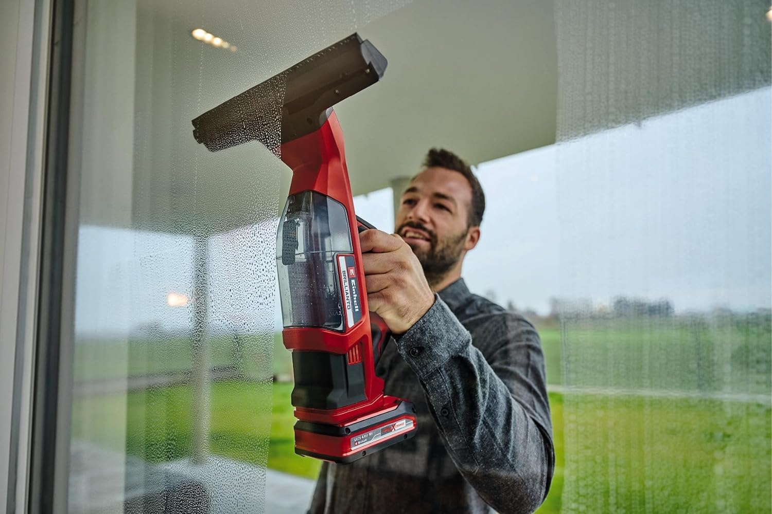 einhell-limpiacristales-con-bater-a-brillianto-power-x-change-18v-boquilla-de-28 image 3