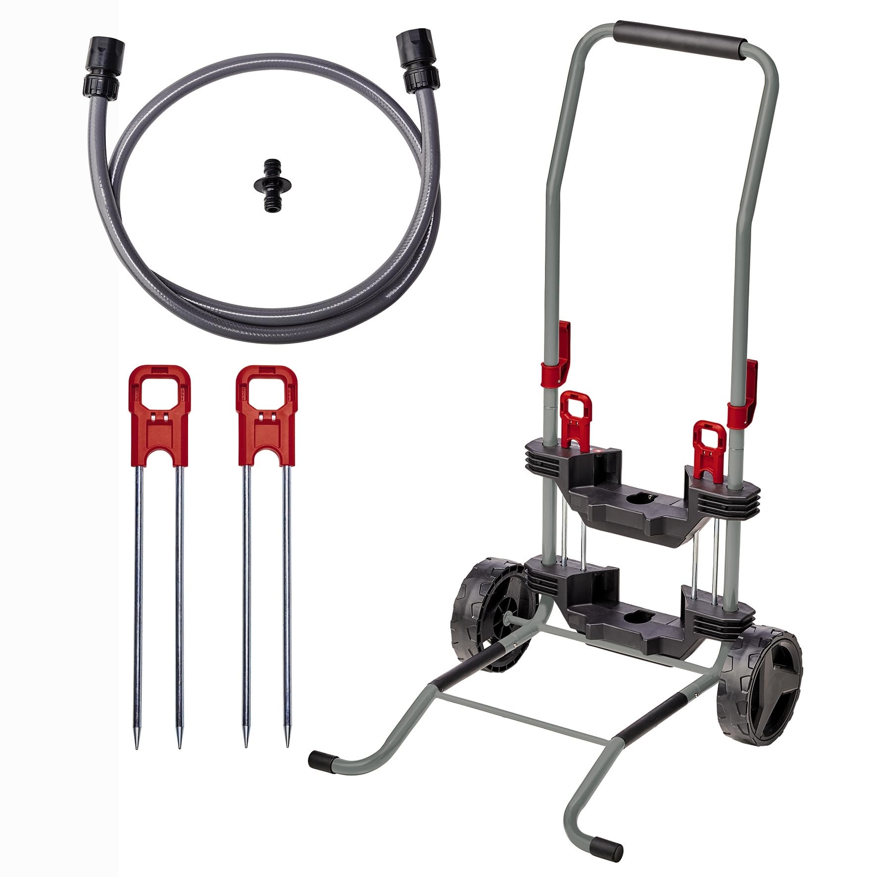 einhell-carro-portamanguera-y-transporte-para-ge-hr-18-30-li-con-saco-de-residuo image 1