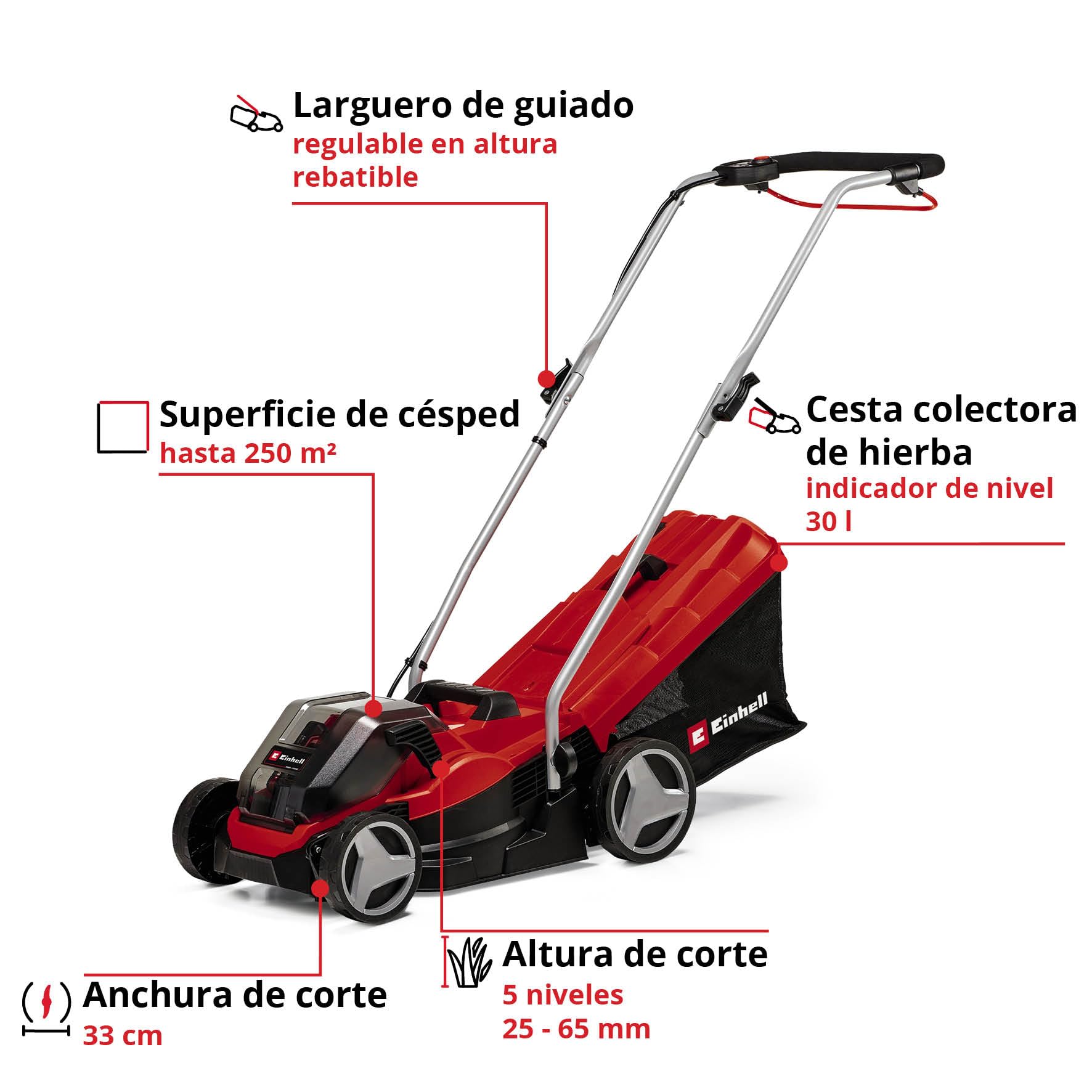 einhell-cortac-sped-a-bater-a-ge-cm-36-33-li-kit-power-x-change-36-v-33-cm-2x2-5 image 3
