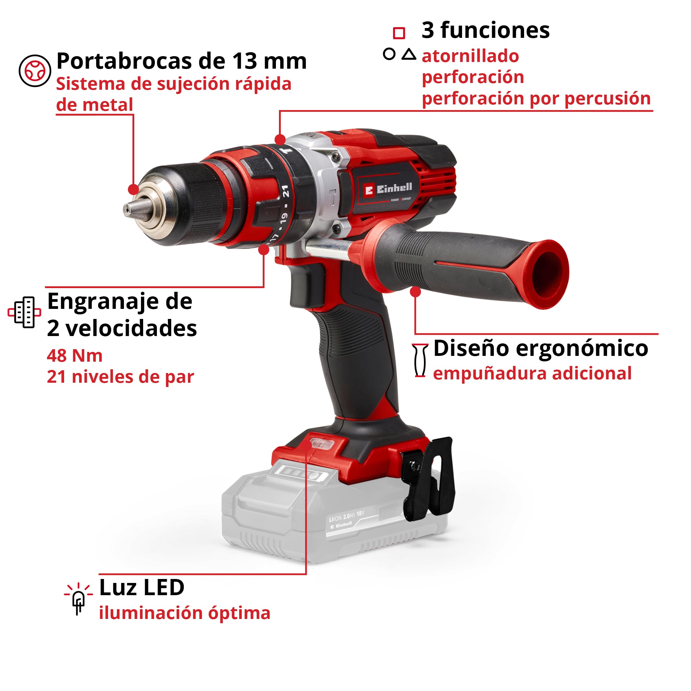 einhell-taladro-percutor-te-cd-18-48-li-i-power-x-change-18v-2-velocidades-sin-b image 3