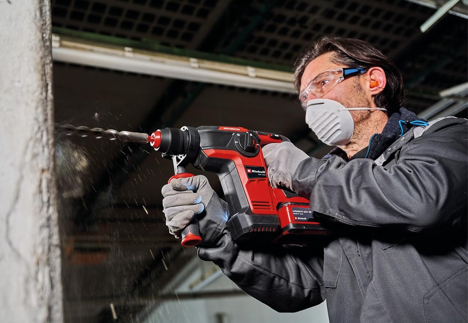 einhell-professional-martillo-perforador-con-bater-a-tp-hd-18-26-li-bl-solo-powe image 4