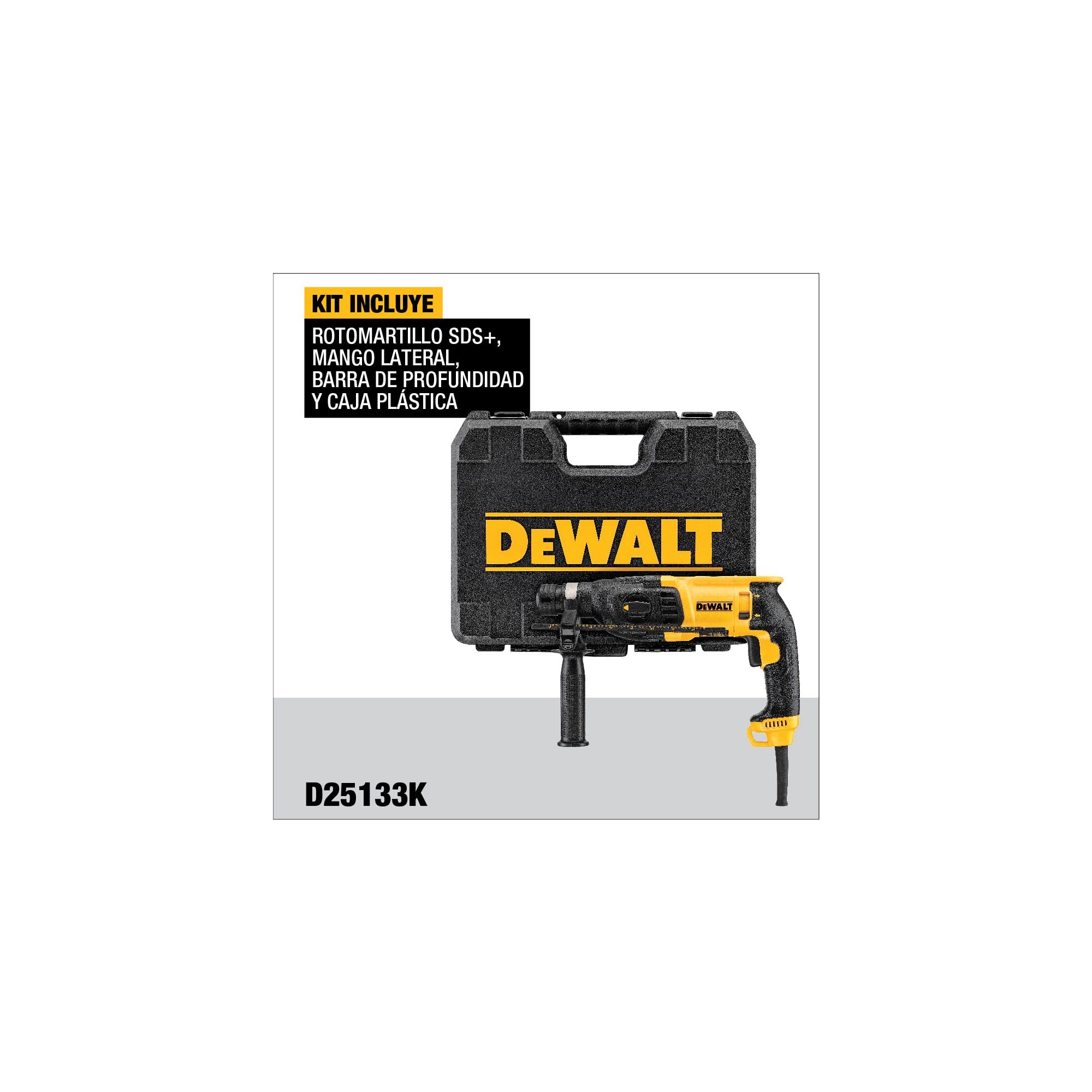 dewalt-d25133k-qs-martillo-combinado-sds-plus-800w-2-6j-con-3-modos-y-malet-n-ts image 6