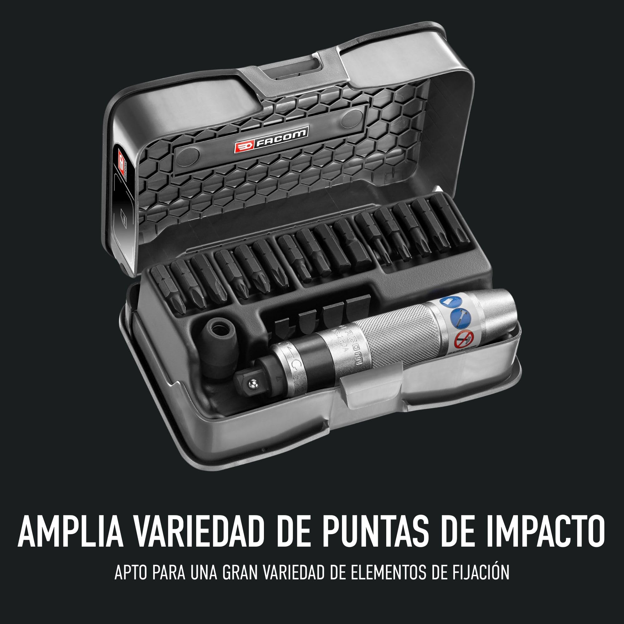 facom-ns-265m-juego-de-impacto-1-2-con-21-herramientas-para-destornillador-de-im image 3