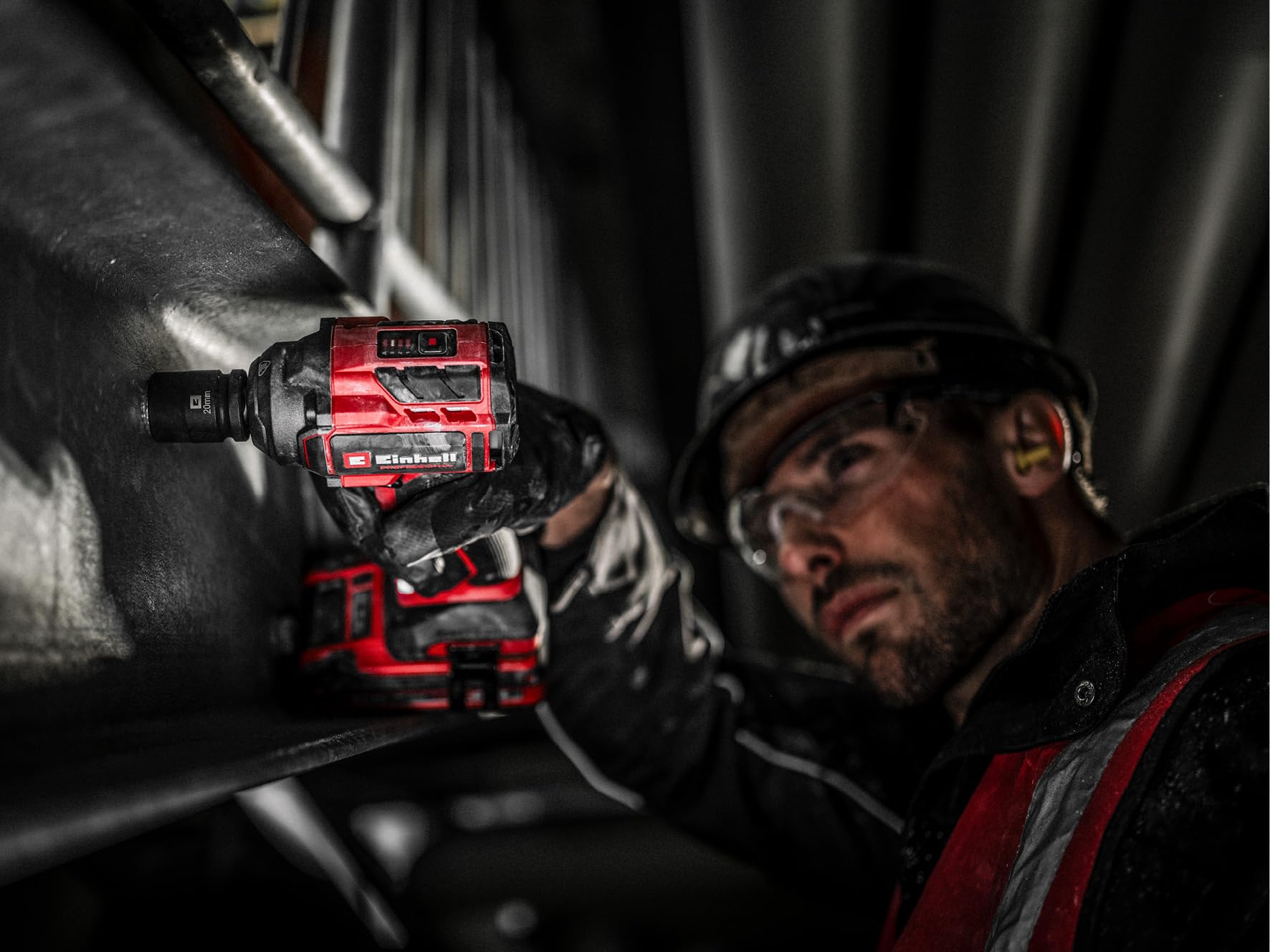 einhell-professional-atornillador-de-impacto-sin-escobillas-tp-cw-18-350-c-li-bl image 4