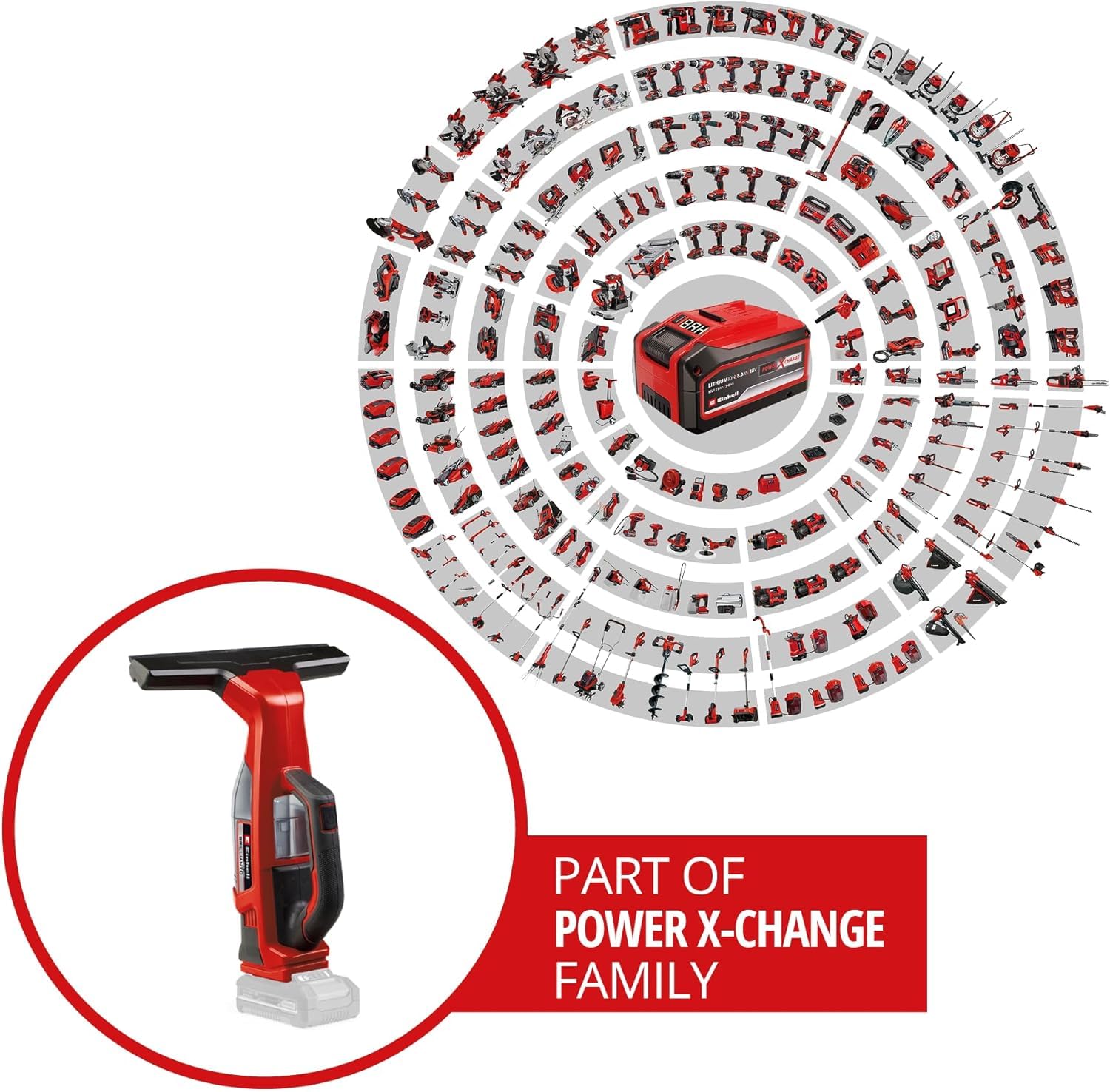 einhell-limpiacristales-con-bater-a-brillianto-power-x-change-18v-boquilla-de-28 image 5