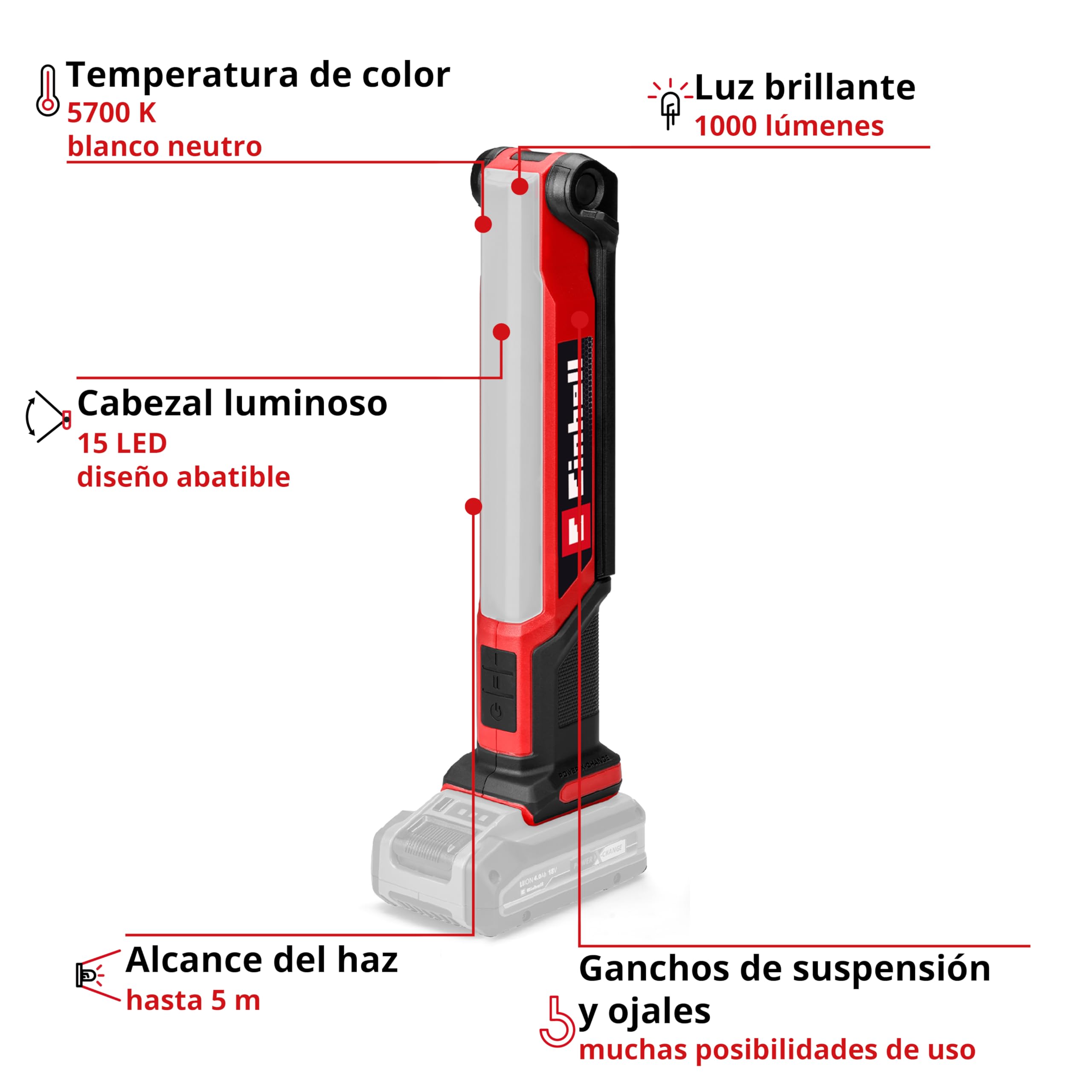 einhell-l-mpara-te-cl-18-1000-s-li-solo-power-x-change-18v image 3