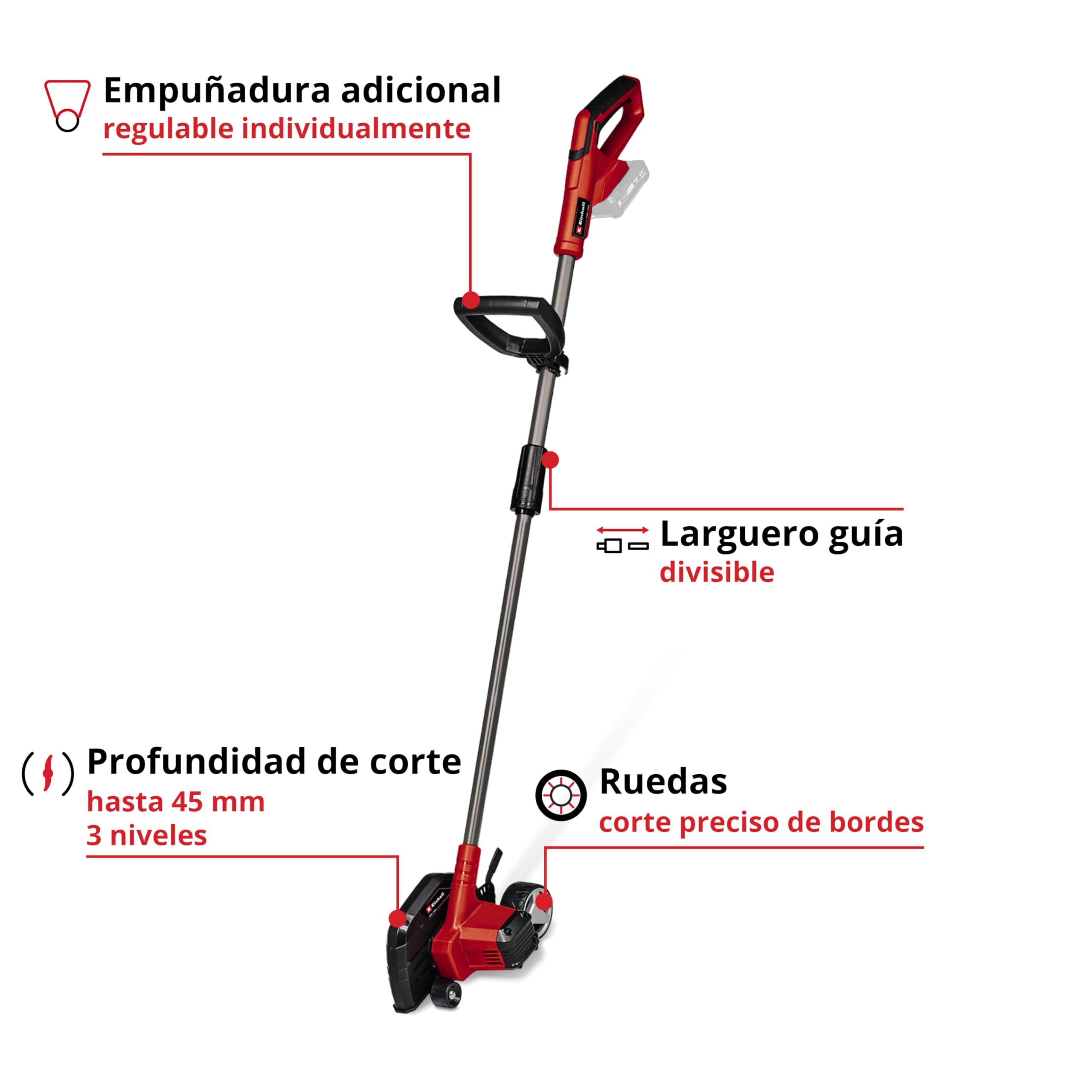 einhell-ge-le-18-190-li-solo-cortabordes-inal-mbrico-18v-solo image 2