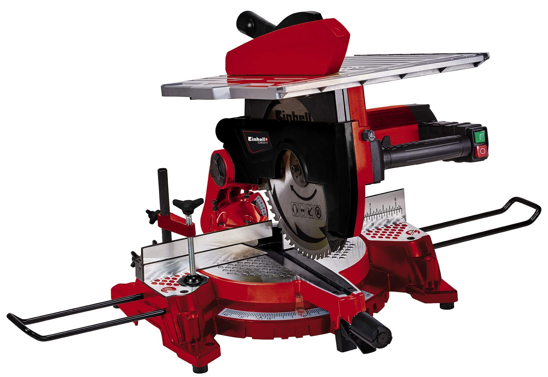 einhell-tc-ms-3017-t-ingletadora-de-doble-corte-disco-305-mm-2000-w-rojo image 1