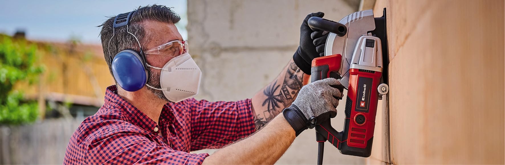 einhell-set-de-2-discos-de-corte-diamante-150mm-para-rozadora-te-ma-1700 image 2