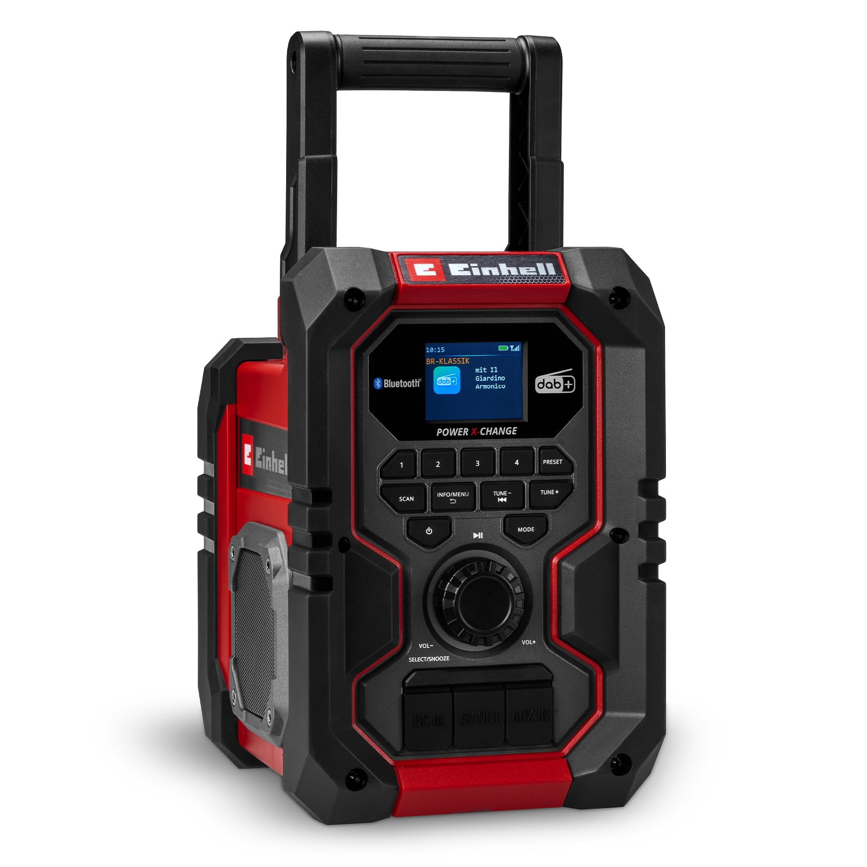 einhell-radio-de-obra-te-cr-18-li-dab-fm-bt-solo-power-x-change-18v-dab-fm-bluet image 1