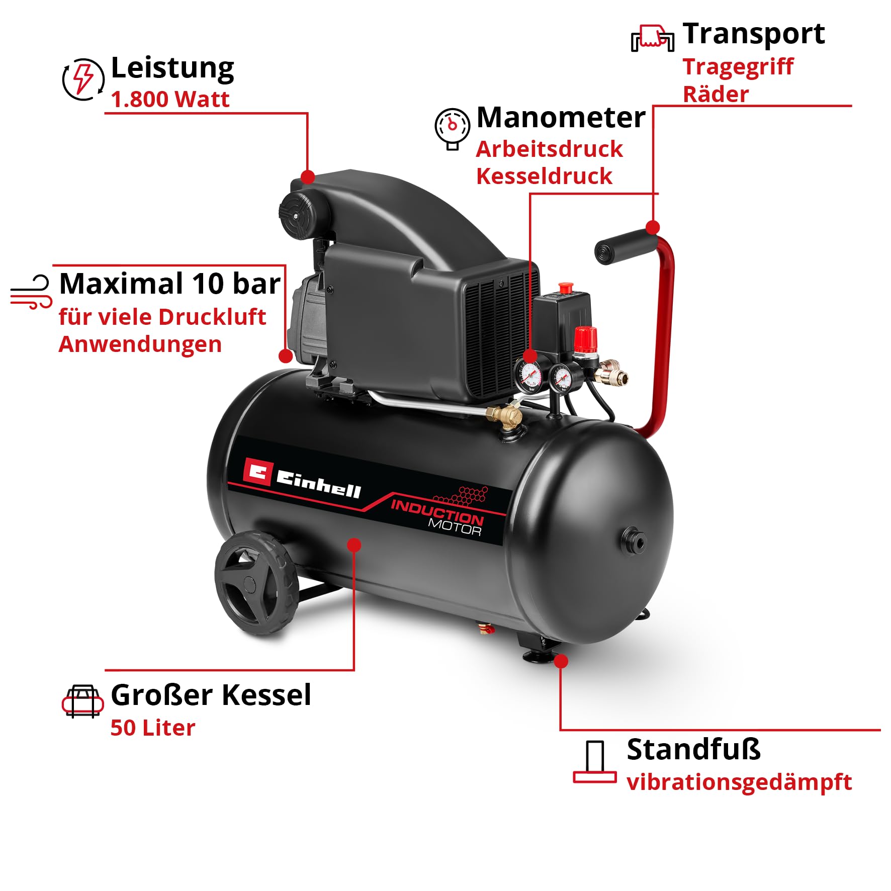 einhell-compresor-tc-ac-270-50-10-1800-w-10-bar-dep-sito-50-l-lubricado-con-acei image 2