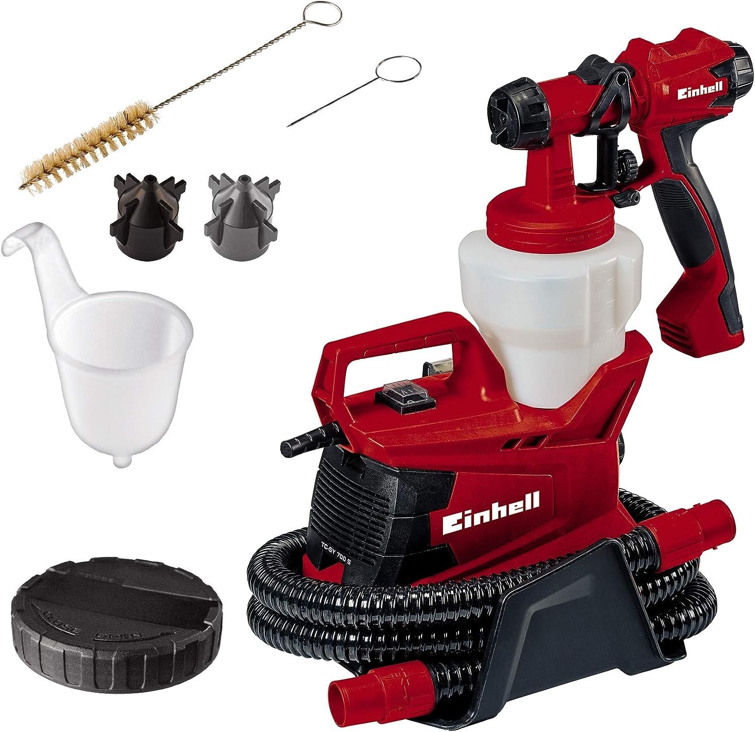 einhell-sistema-el-ctrico-de-pulverizaci-n-de-pintura-tc-sy-700-s-700-w-dep-sito image 1
