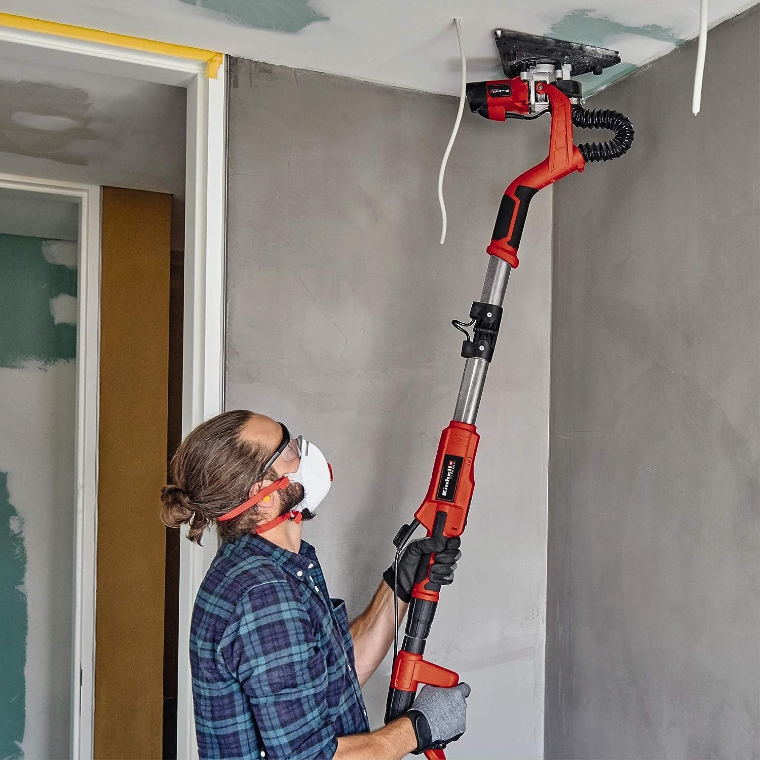 einhell-tc-dw-225-lijadora-de-pared-750w-di-metro-225mm-mango-telesc-pico-165cm- image 5