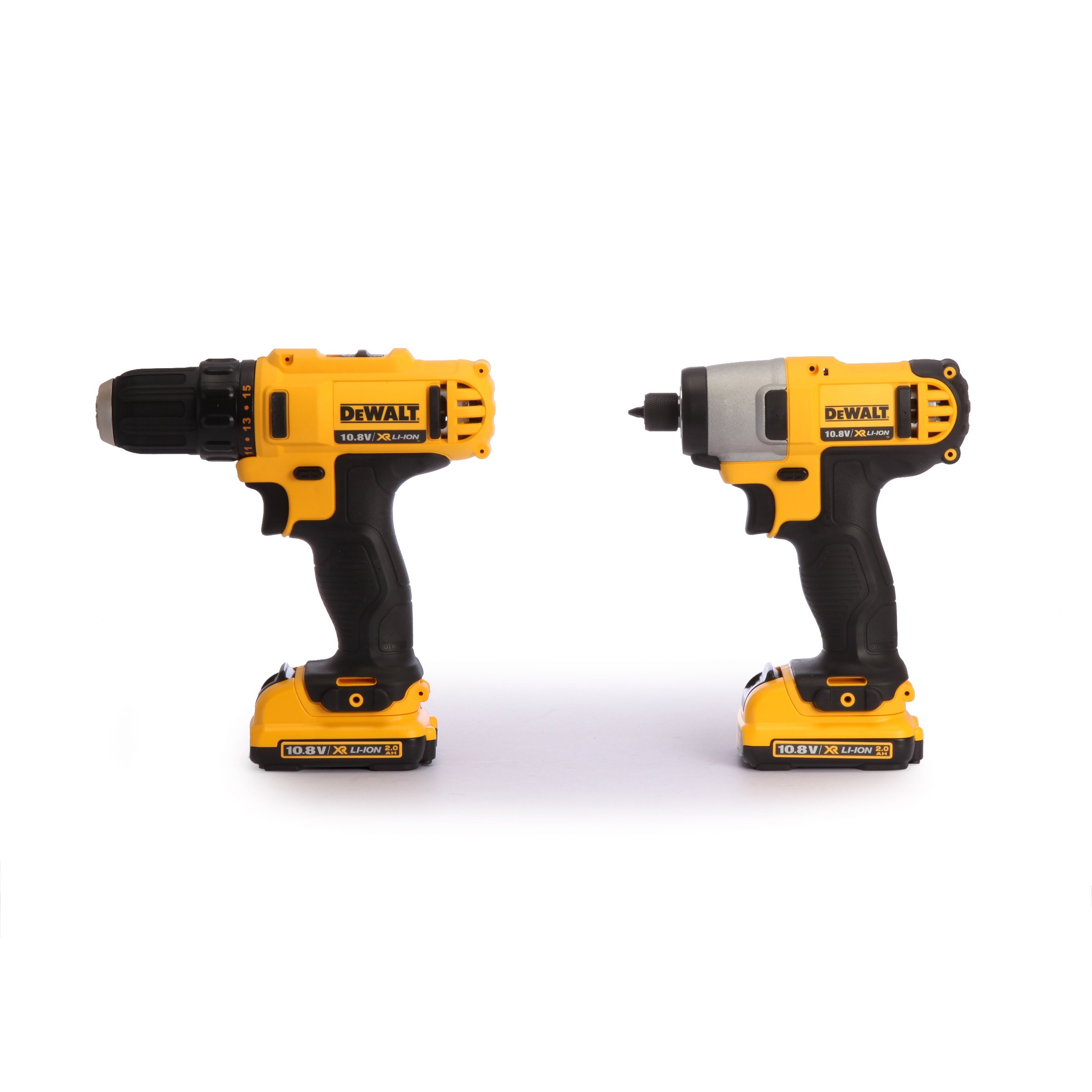 dewalt-dck211d2t-qw-kit-taladro-atornillador-dcd710-y-atornillador-de-impacto-dc image 2