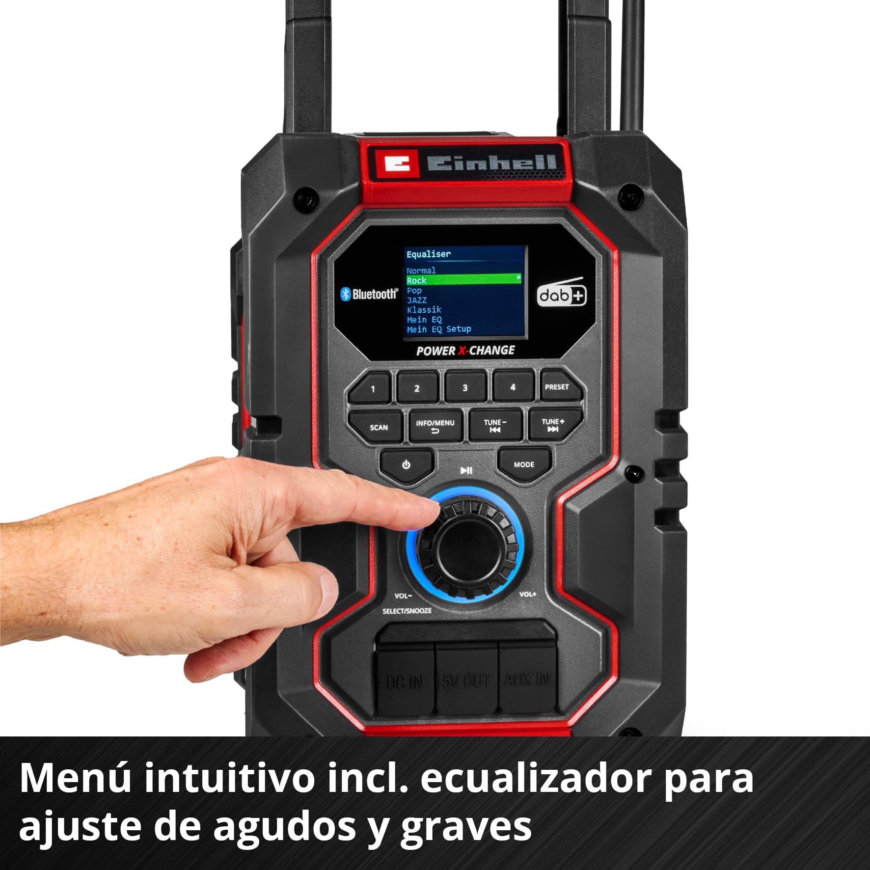 einhell-radio-de-obra-te-cr-18-li-dab-fm-bt-solo-power-x-change-18v-dab-fm-bluet image 7