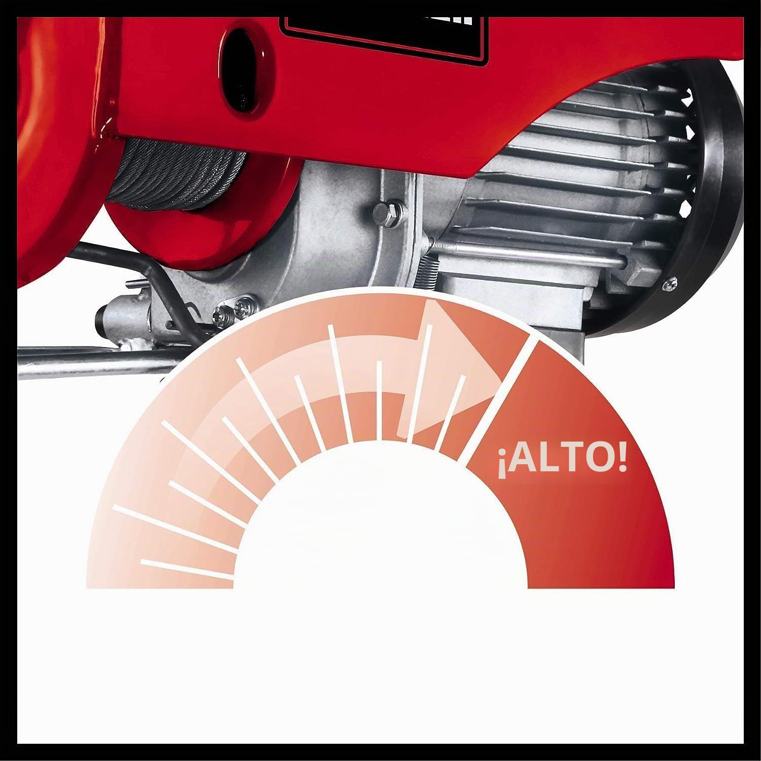 einhell-tc-eh-250-polipasto-el-ctrico-450w-eleva-250kg-cable-de-acero-12m-gancho image 4