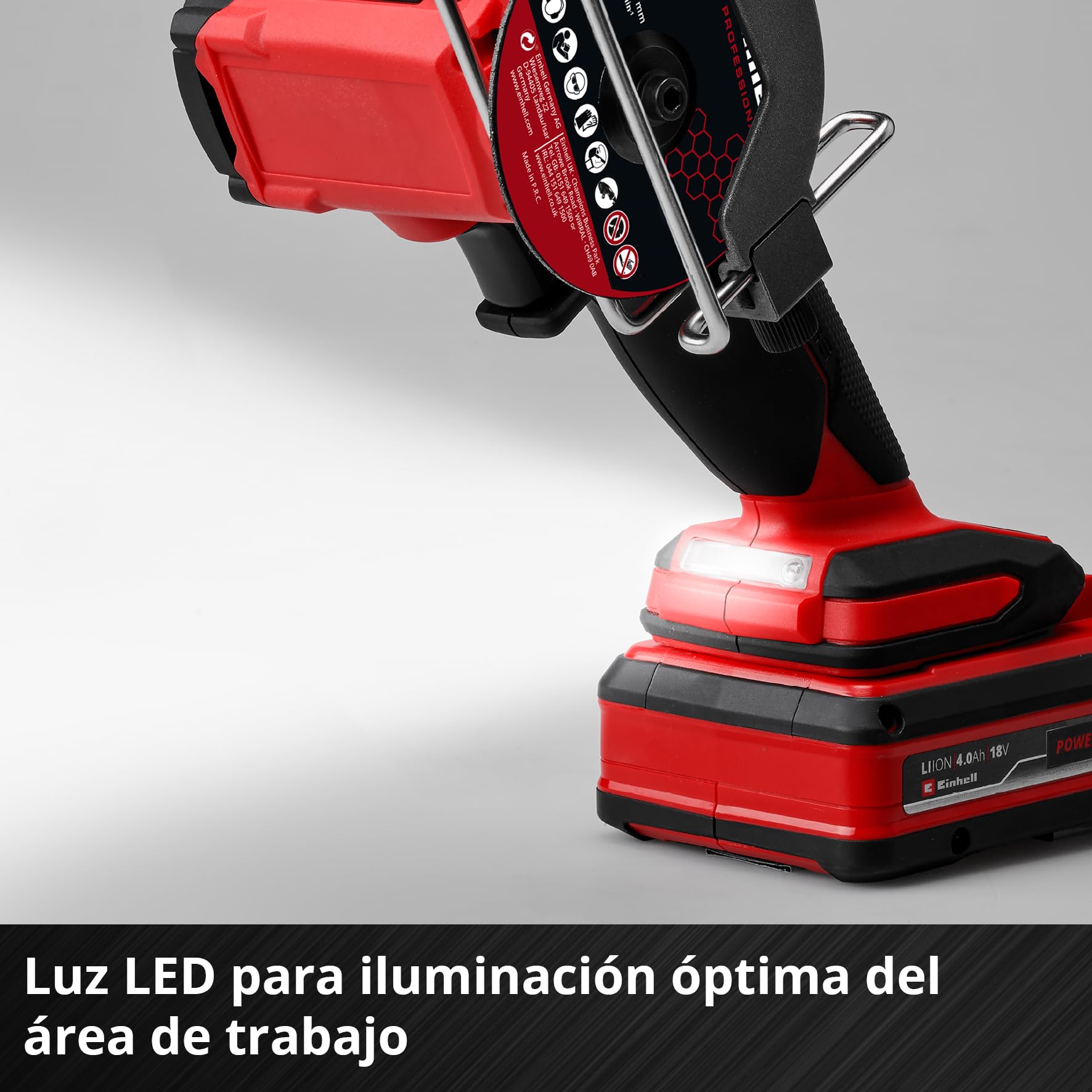 einhell-professional-tronzadora-a-bater-a-tp-co-18-76-c-li-bl-solo-18v-brushless image 8