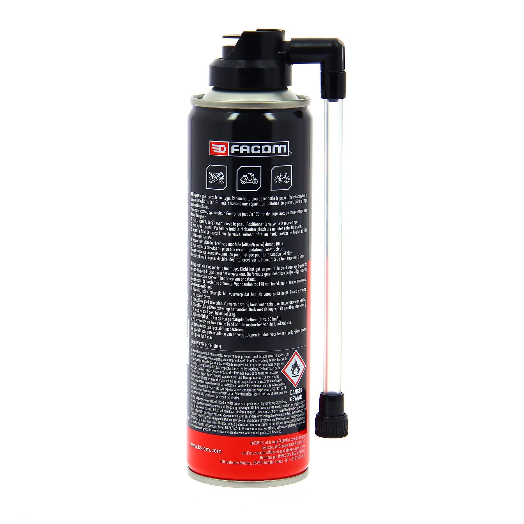 facom-006091-moto-repara-perforaci-n-250-ml-espray-reparapinchazos-para-motos image 2