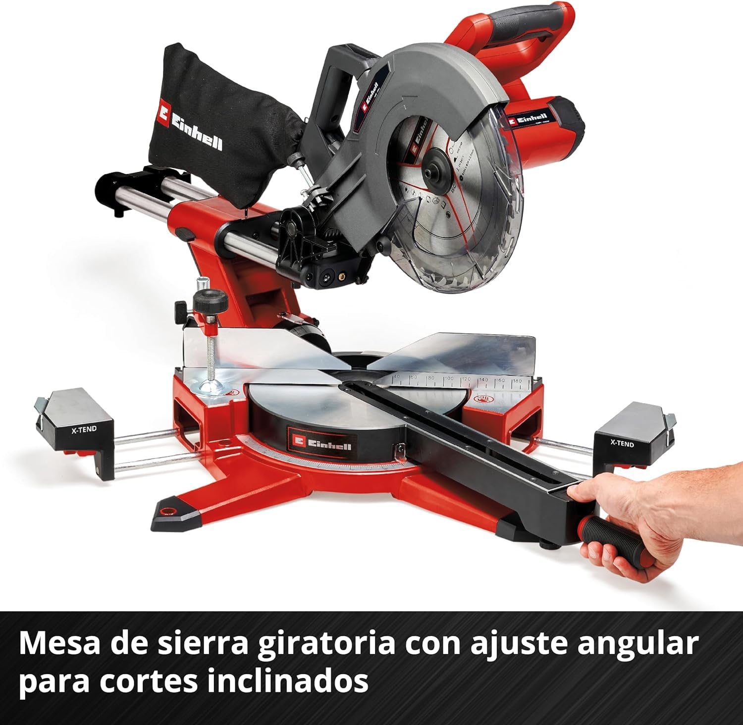 einhell-sierra-de-tracci-n-vaiv-n-e-inglete-a-bater-a-te-sm-36-10-l-li-solo-powe image 5