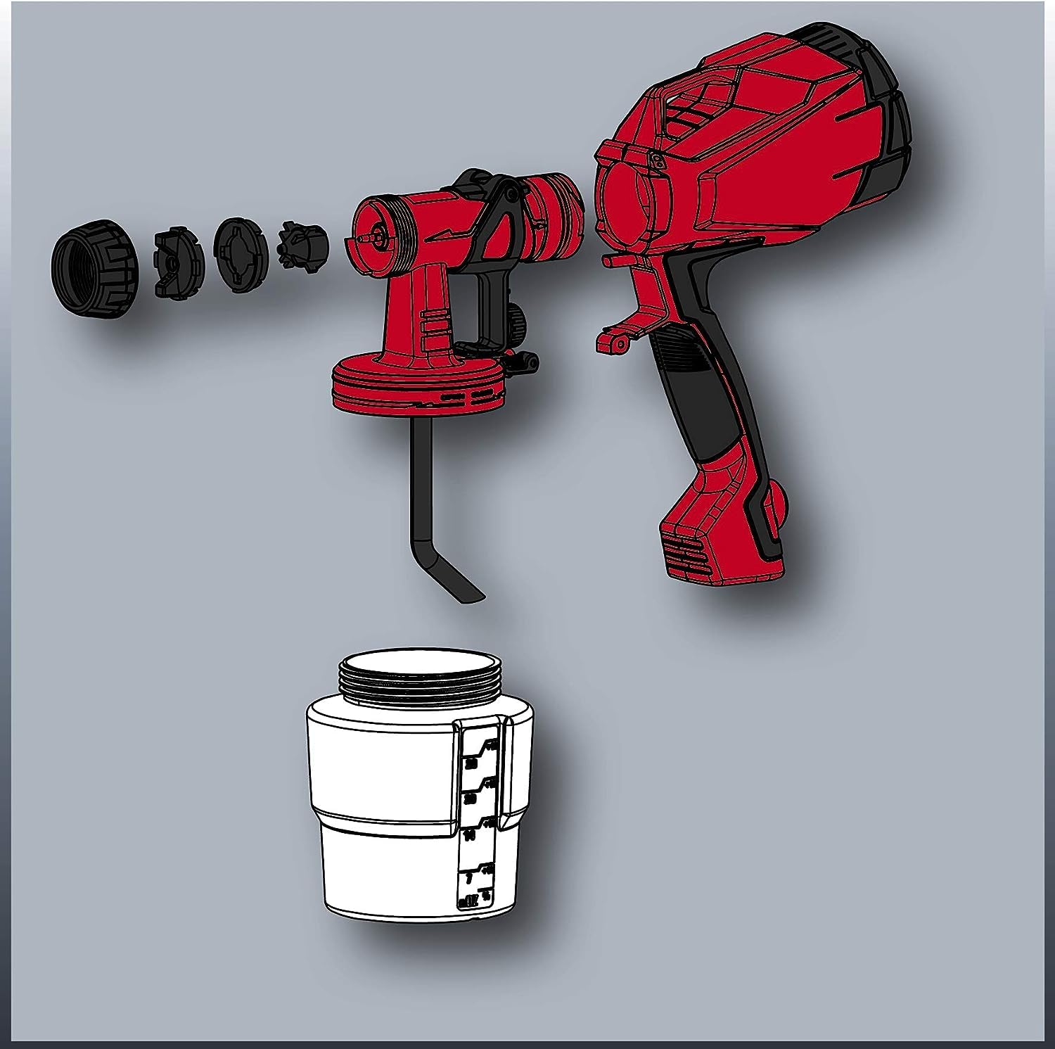 einhell-tc-sy-500-p-sistema-de-pulverizaci-n-de-pintura-el-ctrico-500w image 8