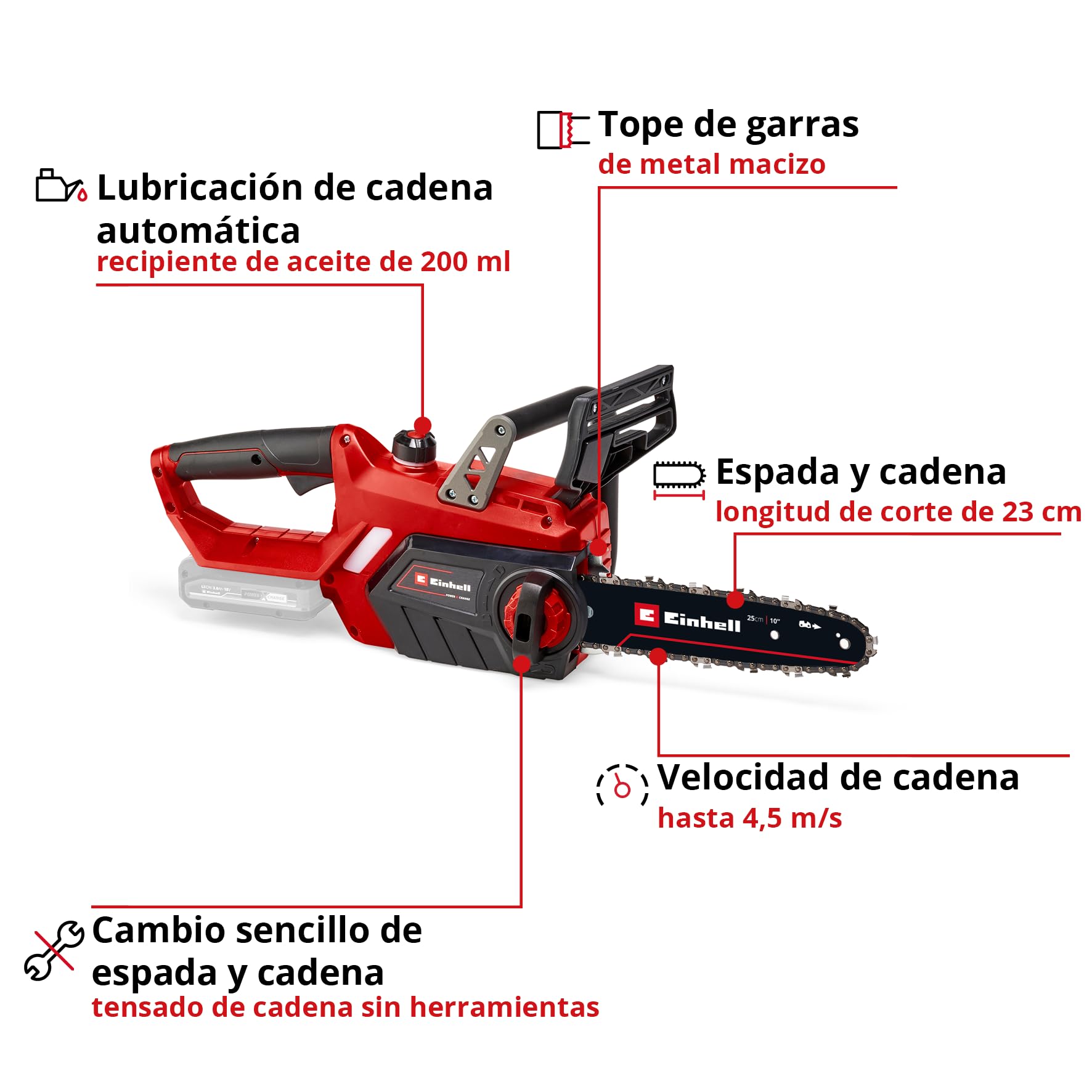 einhell-ge-lc-18-25-li-solo-motosierra-a-bater-a-18v-power-x-change-espada-25cm- image 3